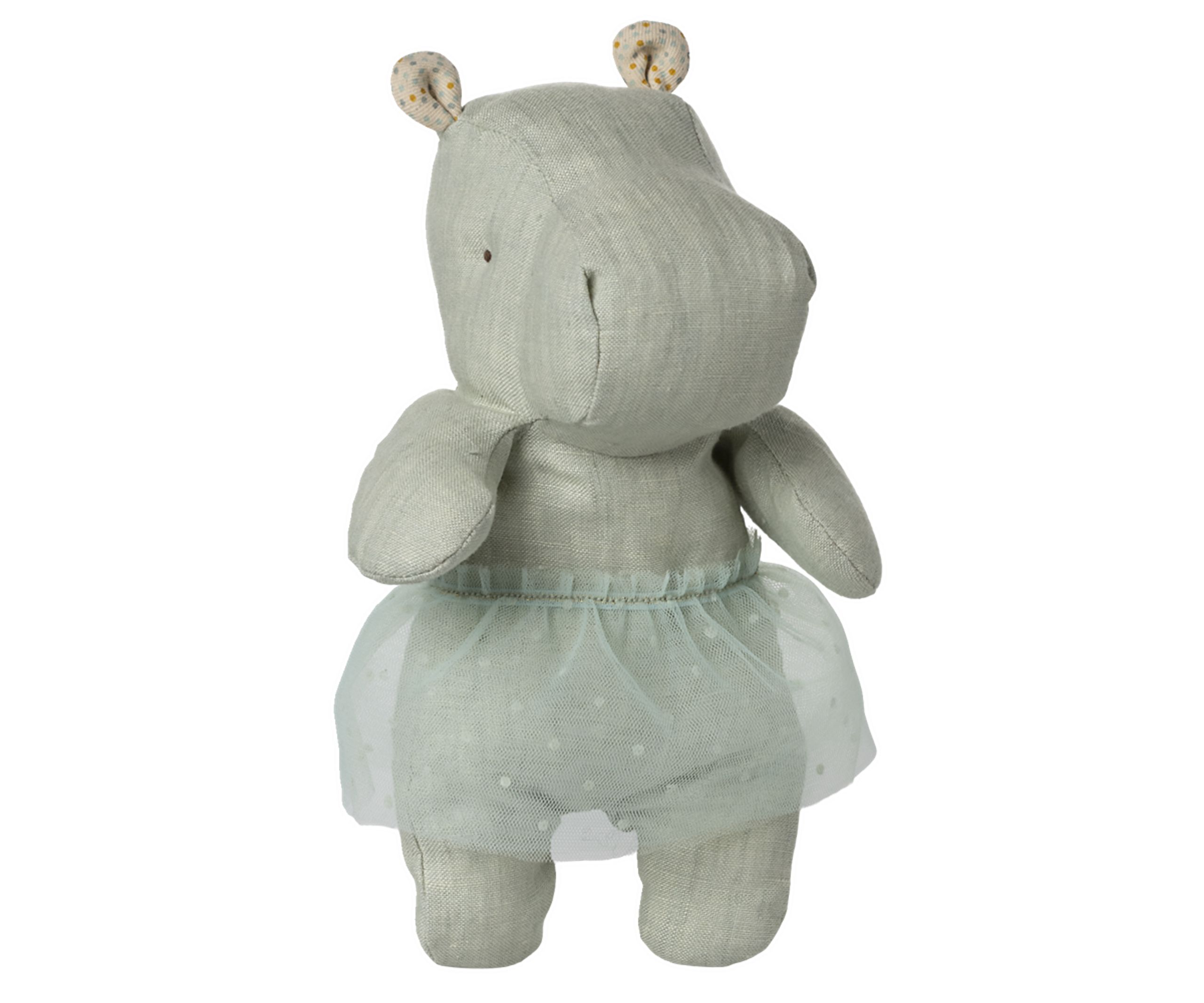 Maileg - Plüschtier - Safari Friends - Hippo w. Skirt - Mint