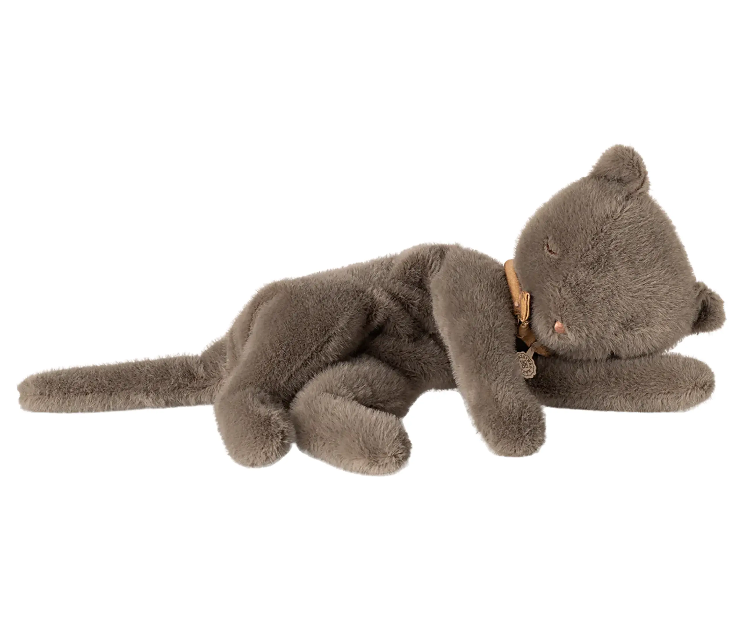 Maileg - Plüschtier - Sleeping Kitten Plush - Medium - Grey