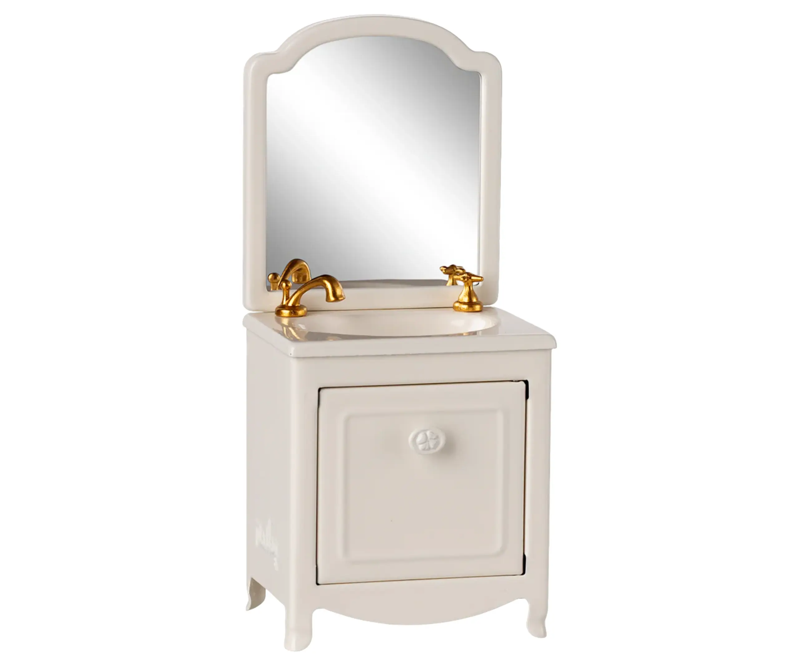 Maileg - Poppen accessoires - Sink Dresser - Mouse - OFF WHITE