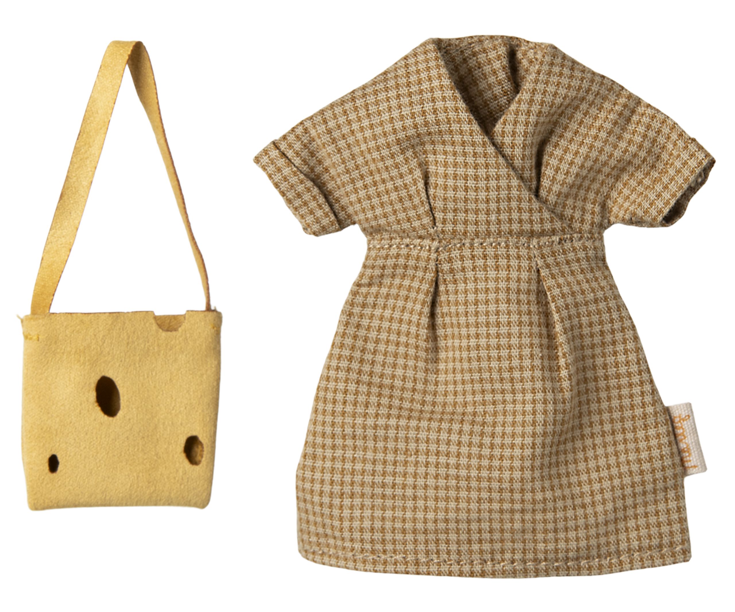 Maileg - Acessórios para bonecas - Dress And Bag - Mum Mouse - Mum