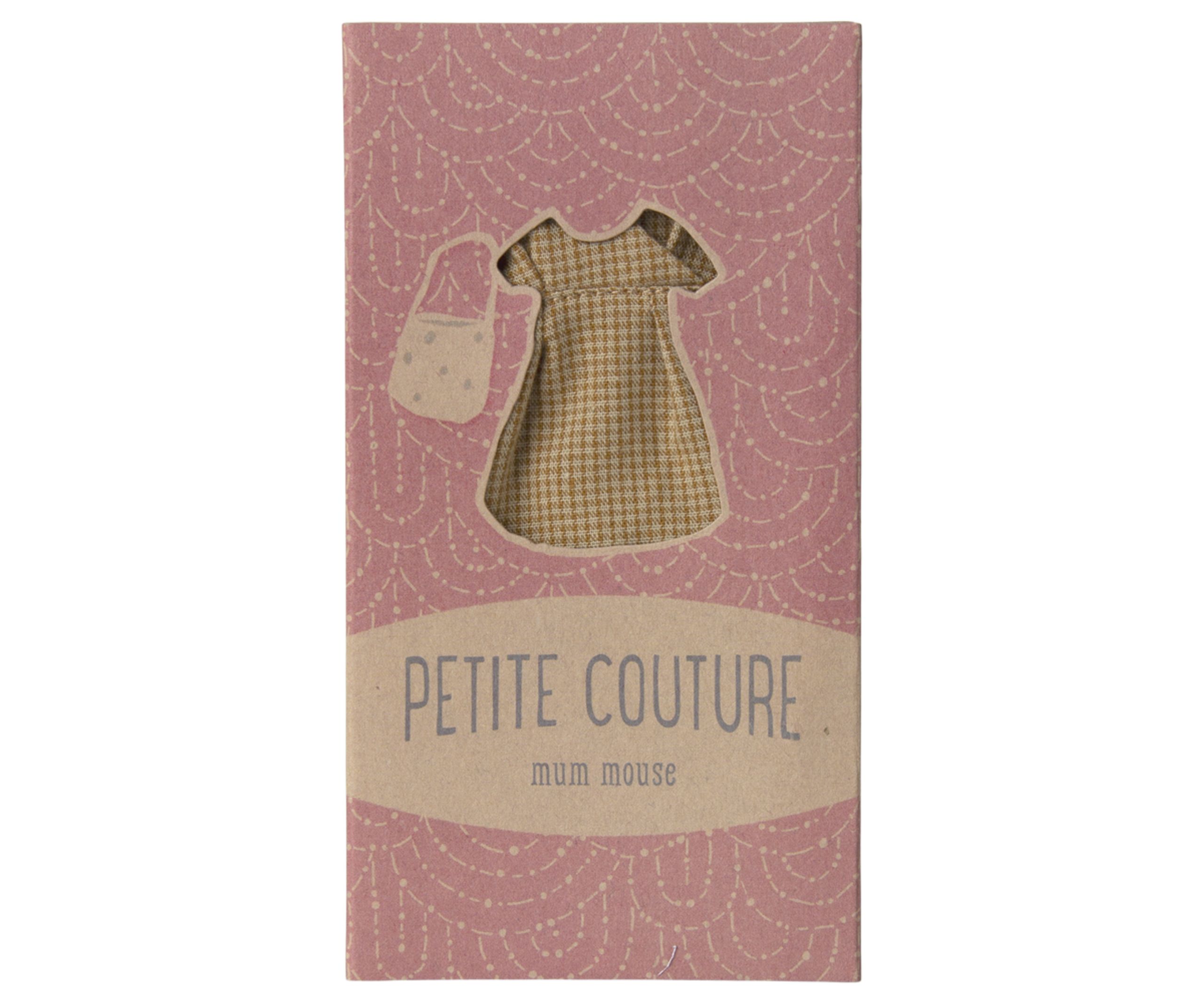 Maileg - Acessórios para bonecas - Dress And Bag - Mum Mouse - Mum