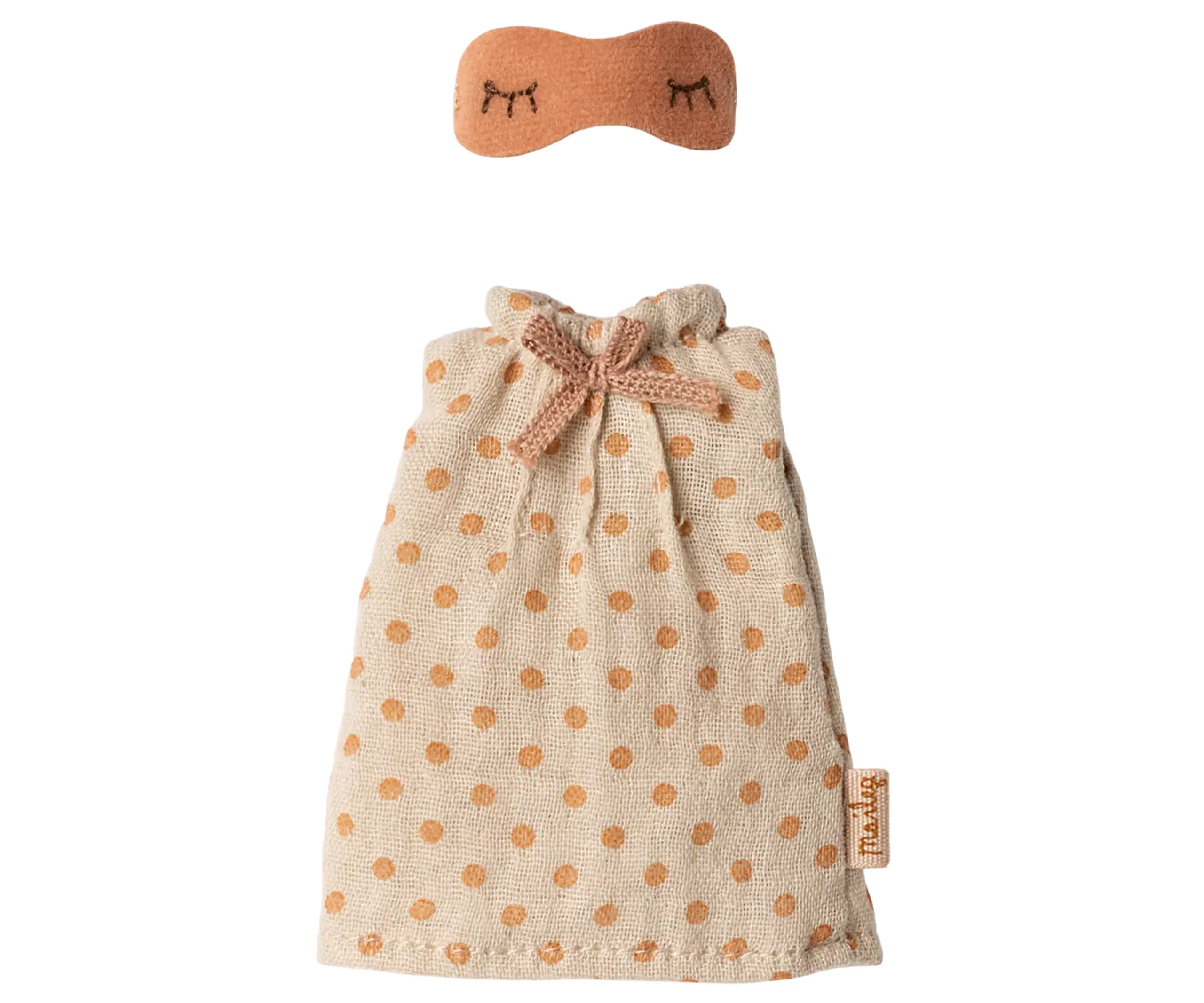 Maileg - Accessori per bambole - Nightgown - Mum Mouse - Light grey