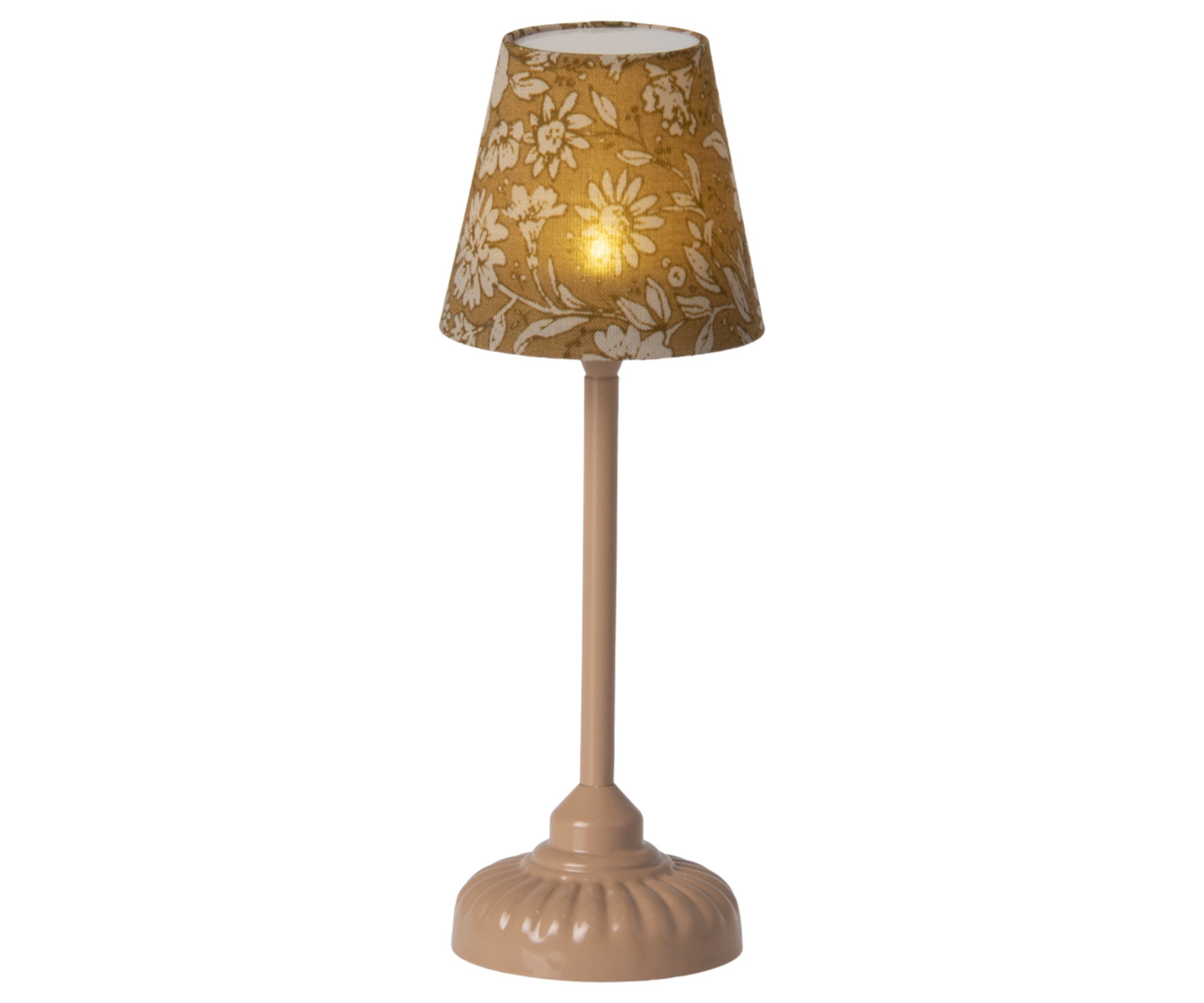 Maileg - Accessori per bambole - Vintage Floor Lamp, Mouse - Dark Powder