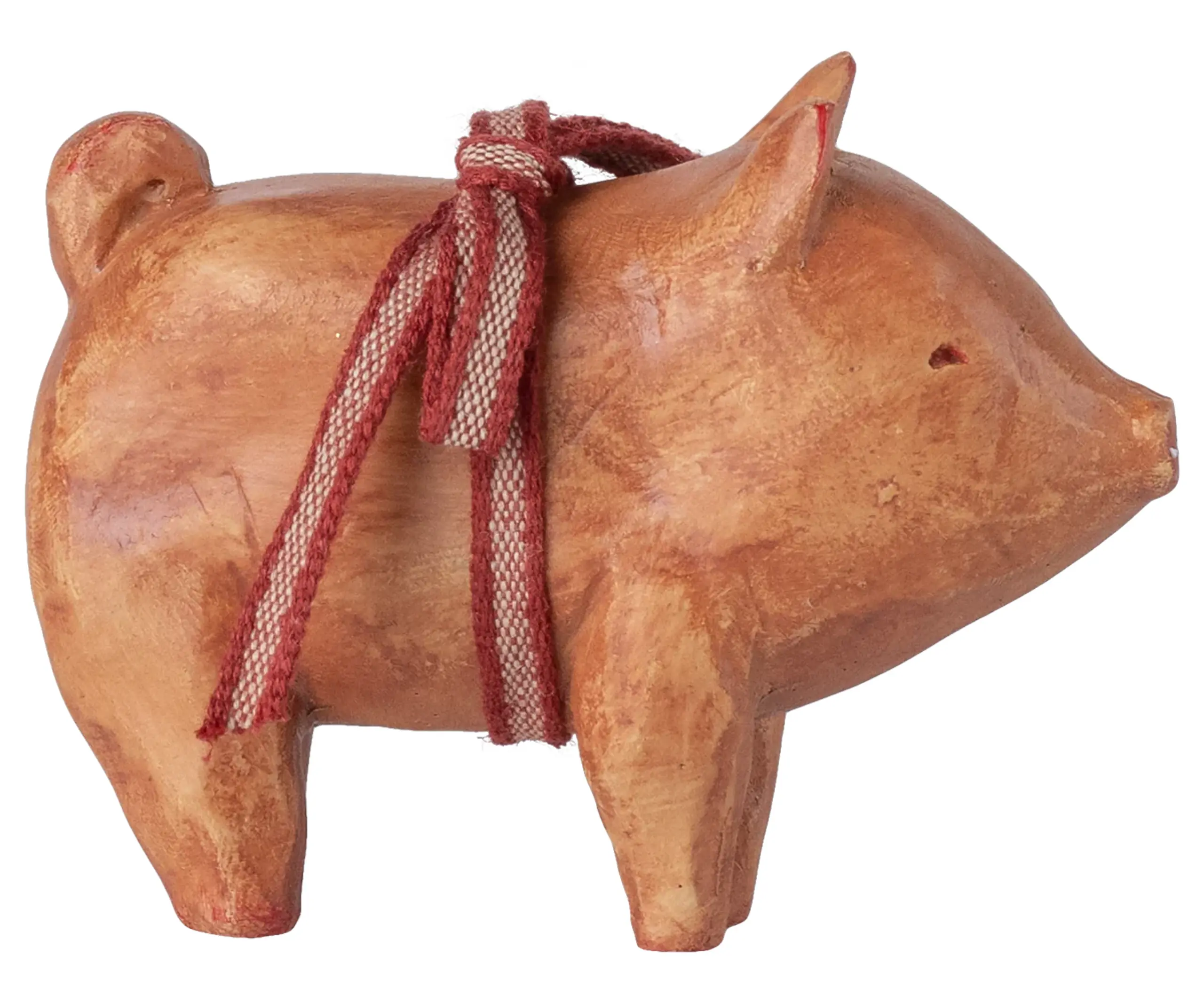 Maileg - Décorations de Noël - Pig With Ribbon - Rose