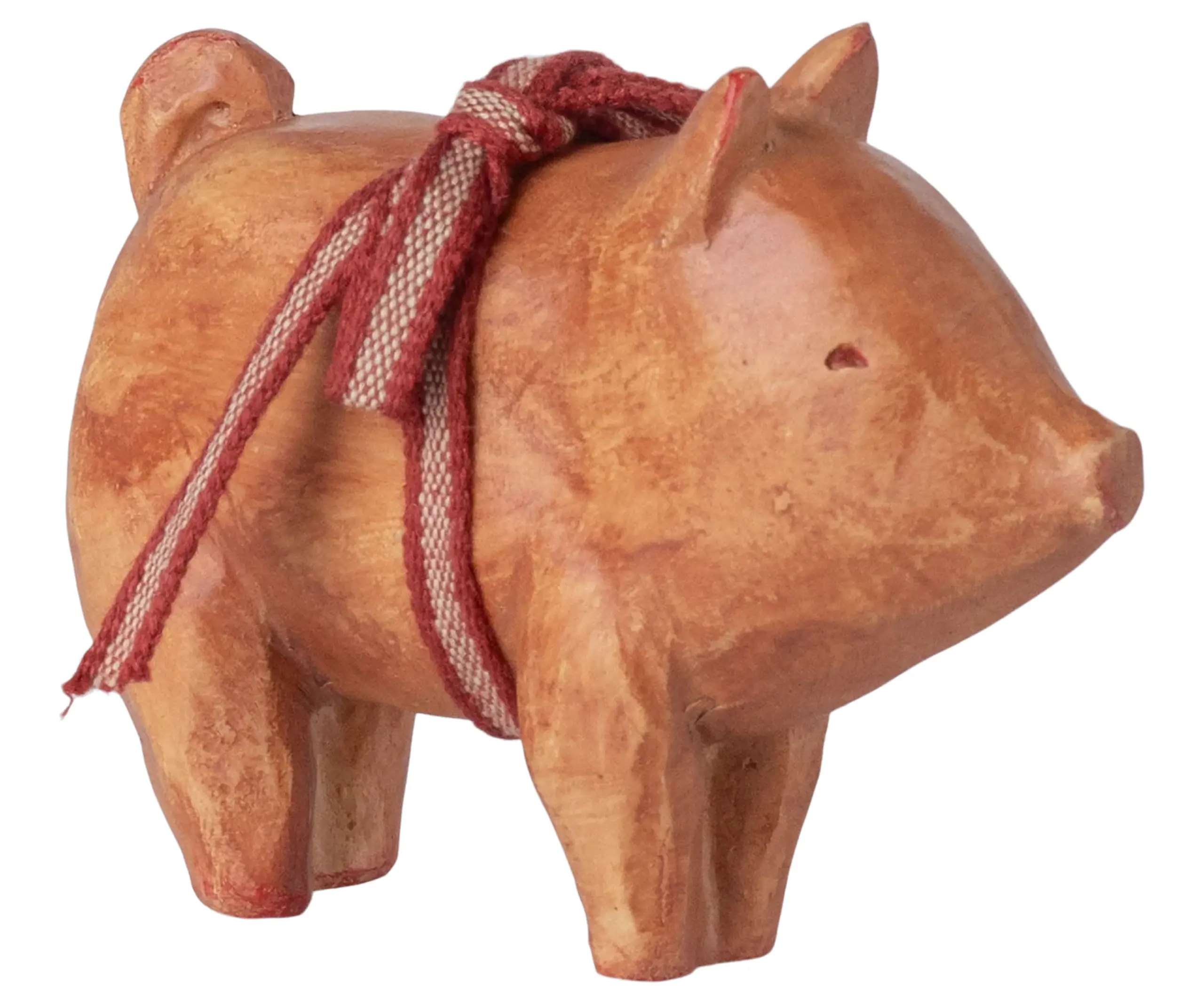 Maileg - Décorations de Noël - Pig With Ribbon - Rose