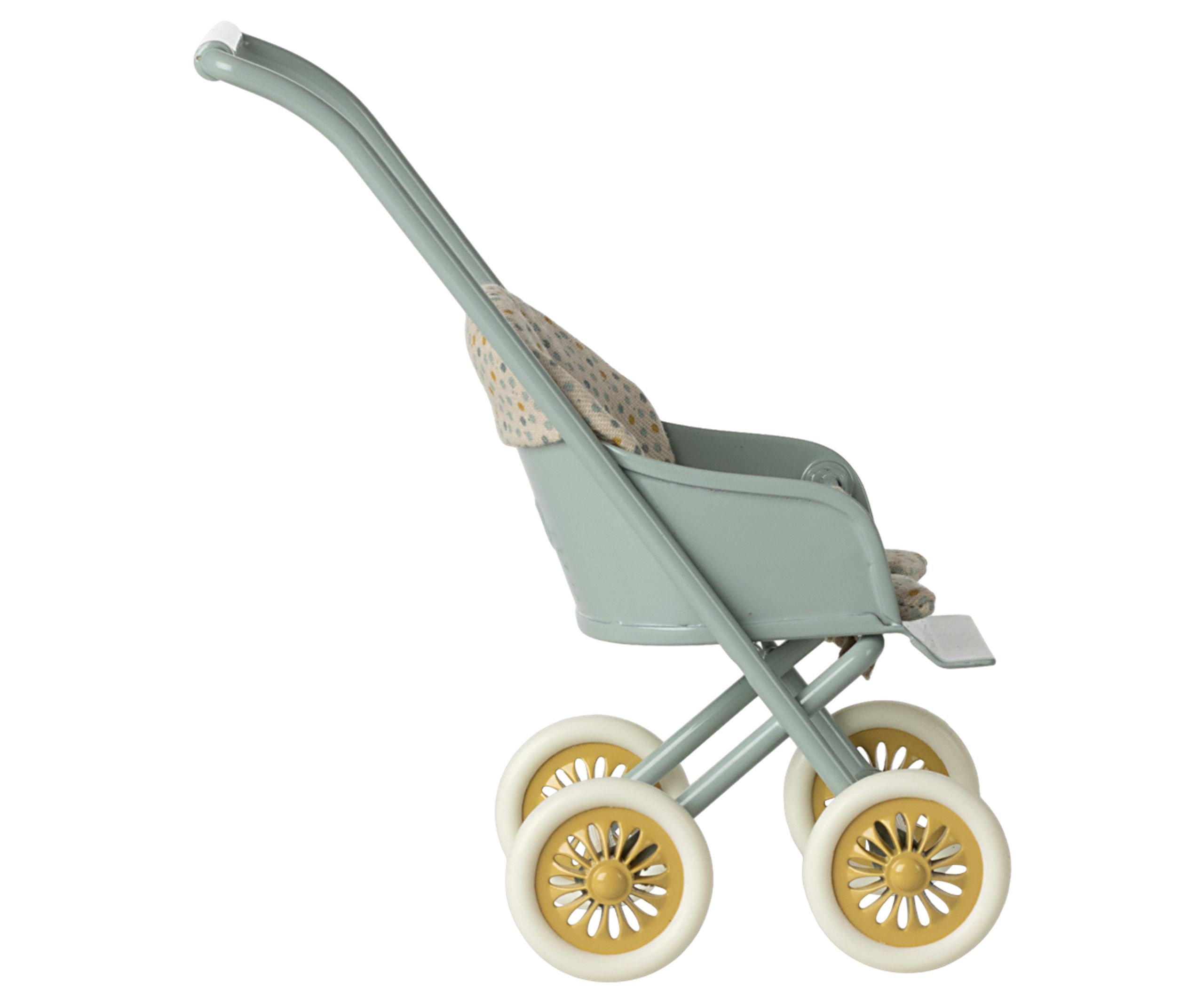 Maileg - Zabawki - Stroller - Micro - Color: Mint