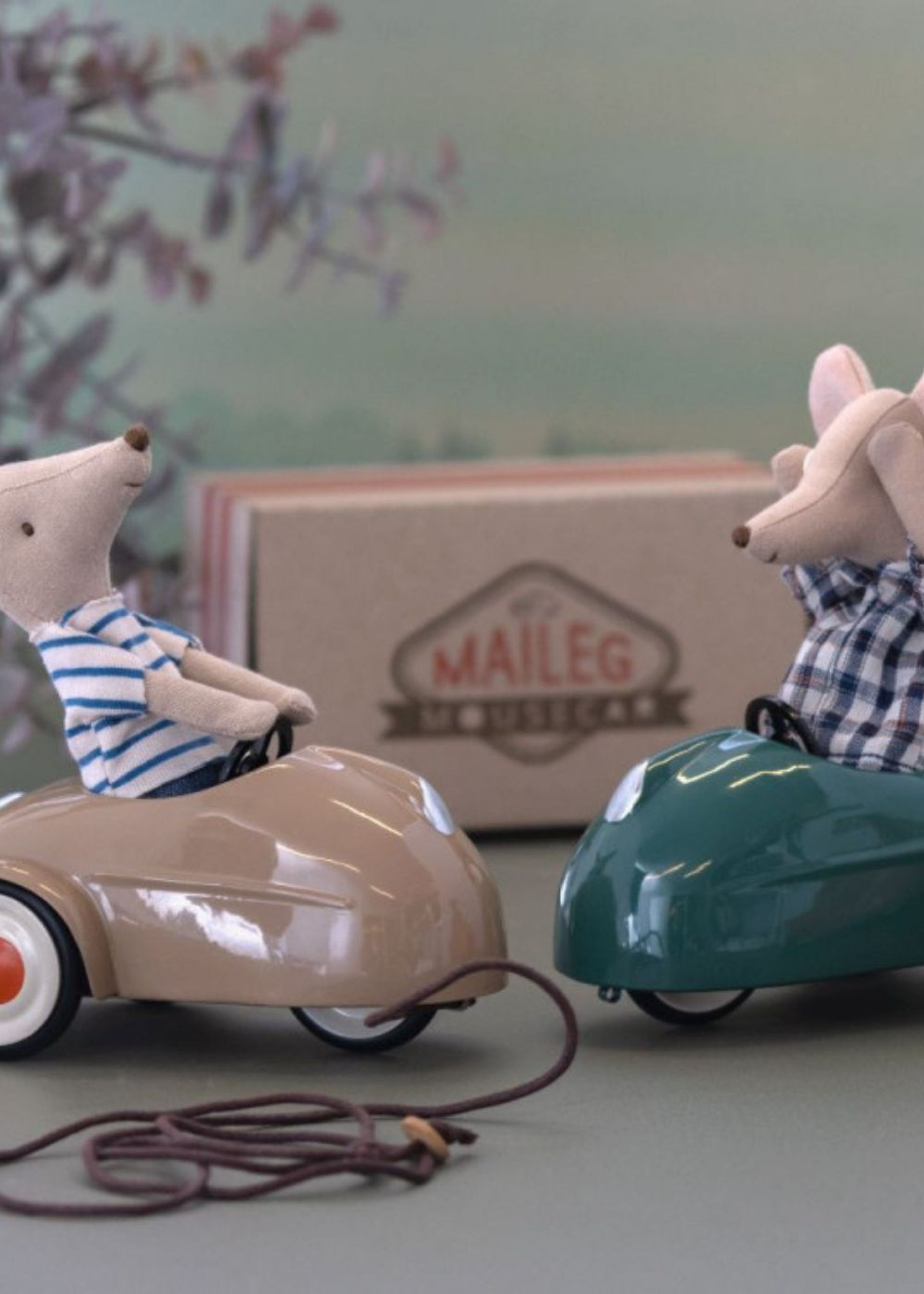 Maileg - Jouets - Car For Mouse - Brown