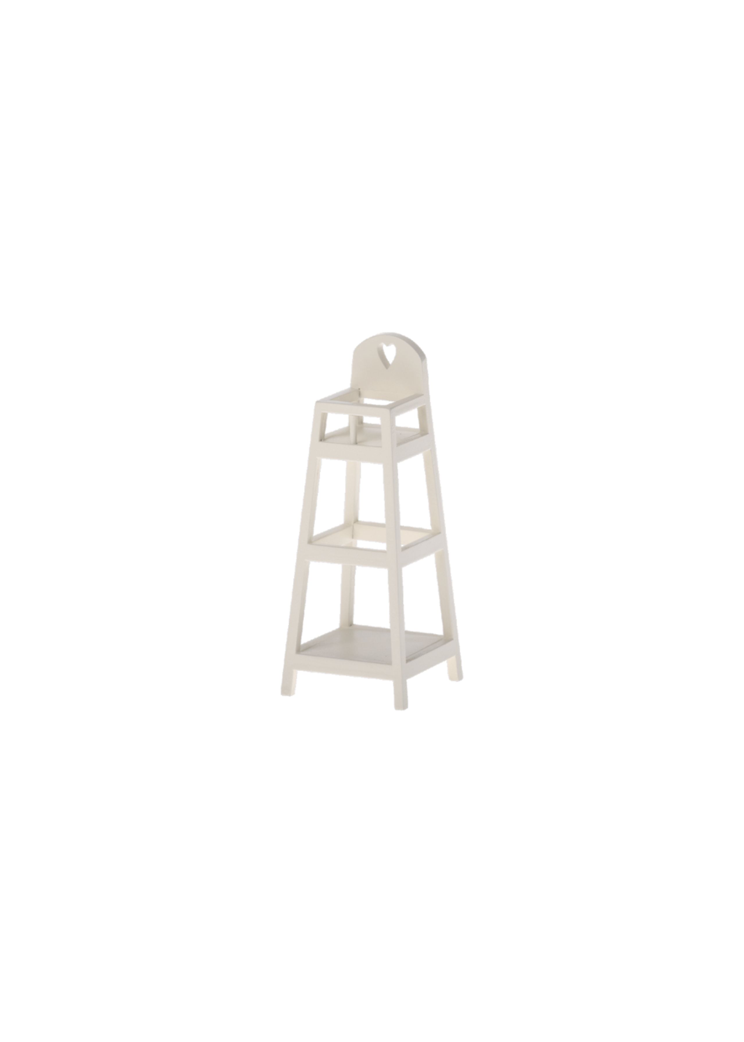 Maileg - Jouets - Højstol - MY - Hvid