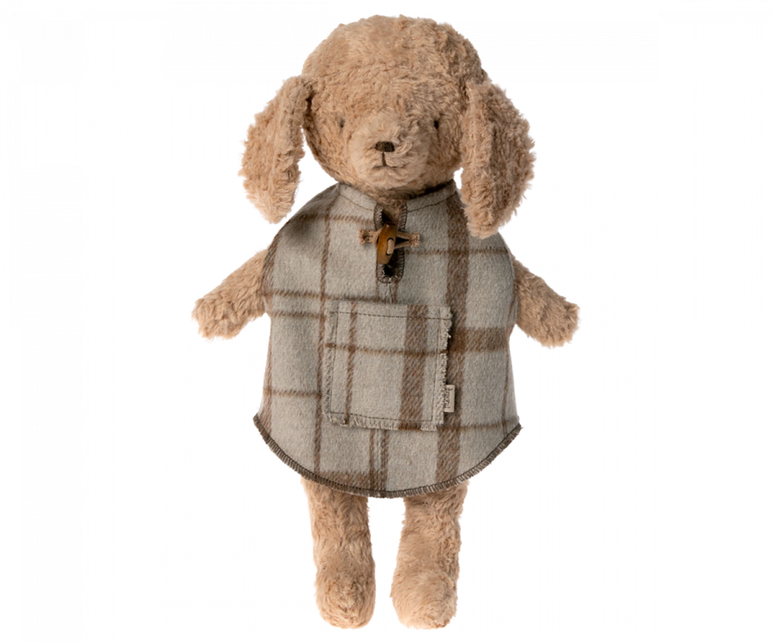 Maileg - Spielzeug - Puppy supply, Poncho - Plush Dog