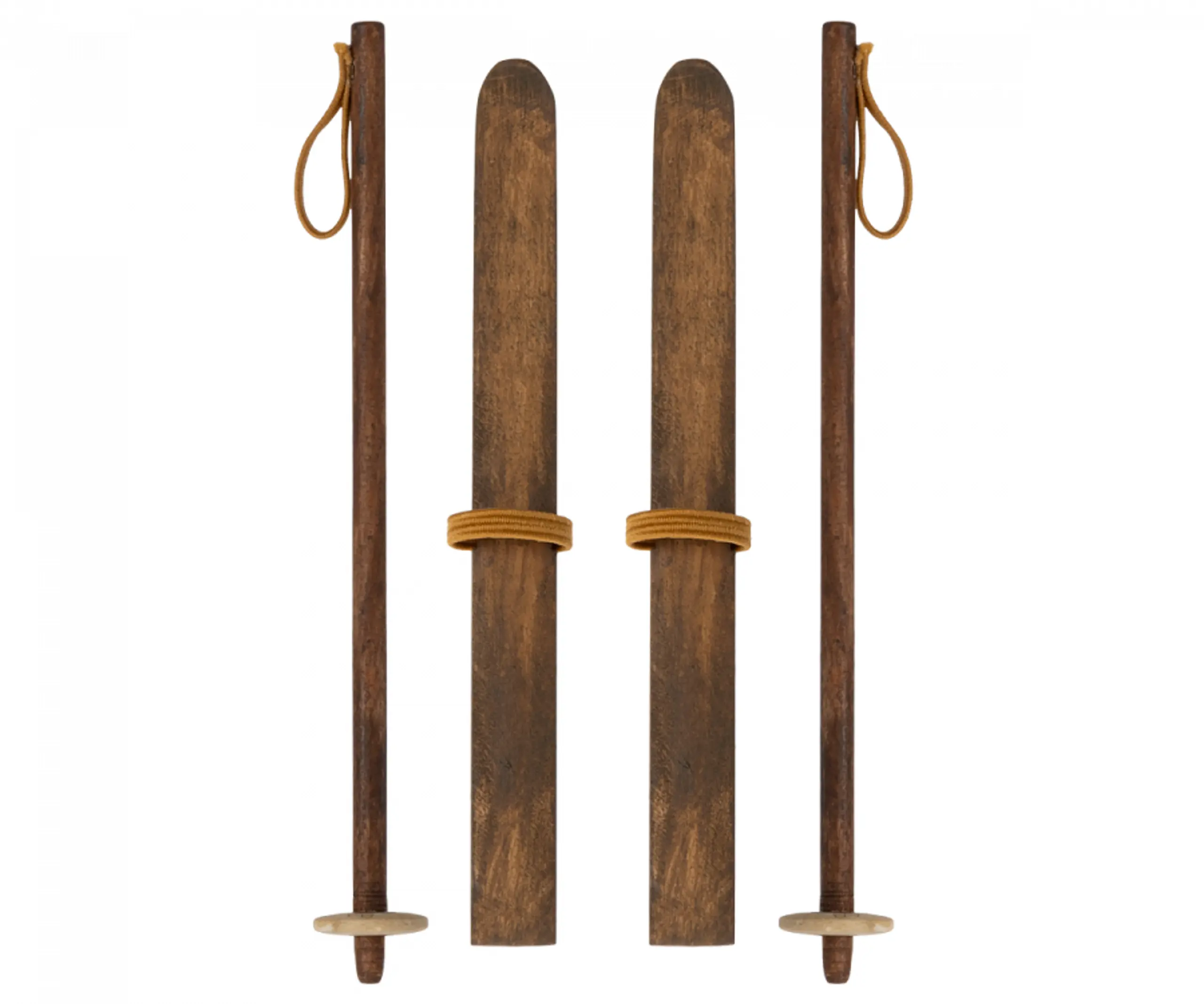 Maileg - Brinquedos - Ski & ski poles - Mum & Dad mouse