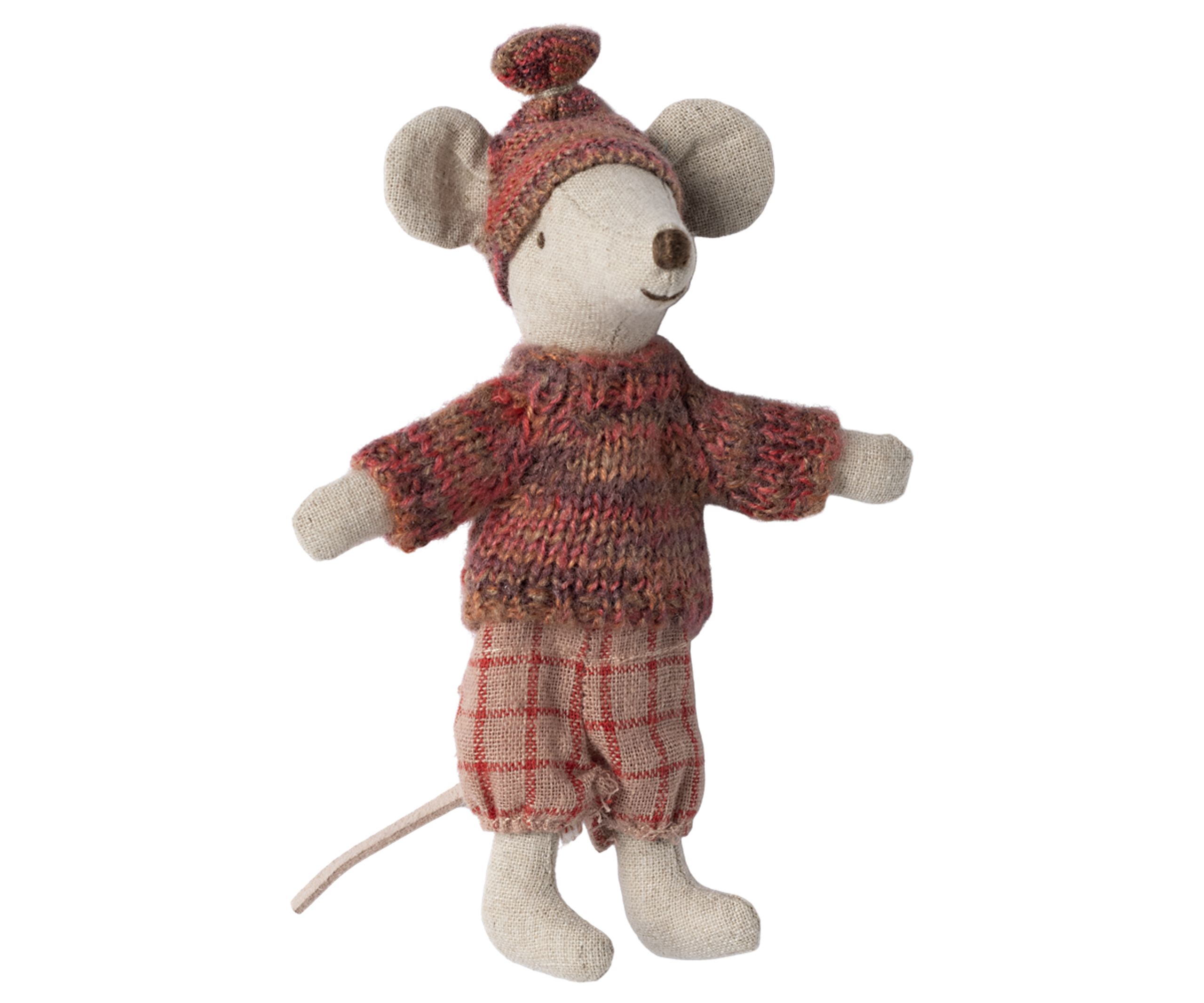 Maileg - Toys - Winter mouse with ski set - Big Sister Rose