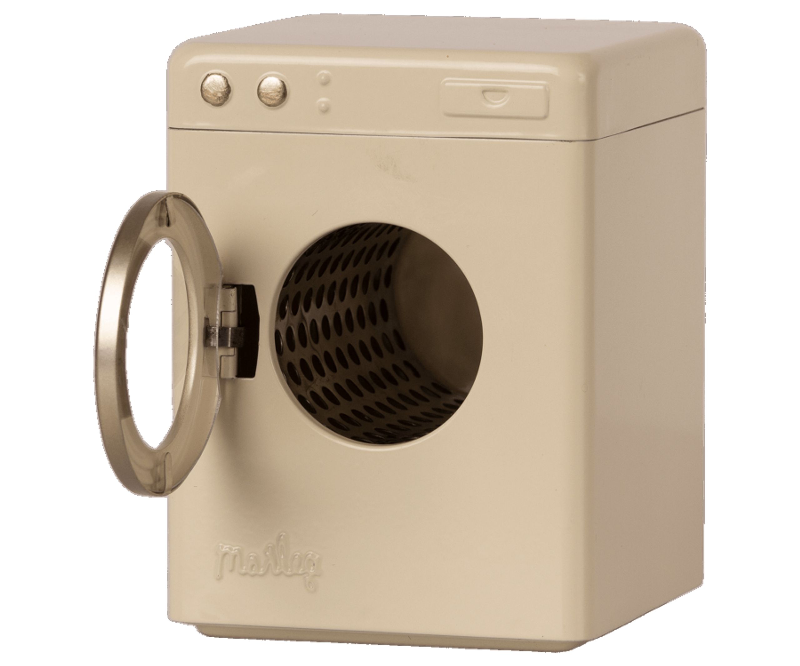 Maileg - Legetøj - Miniature vaskemaskine - Metal