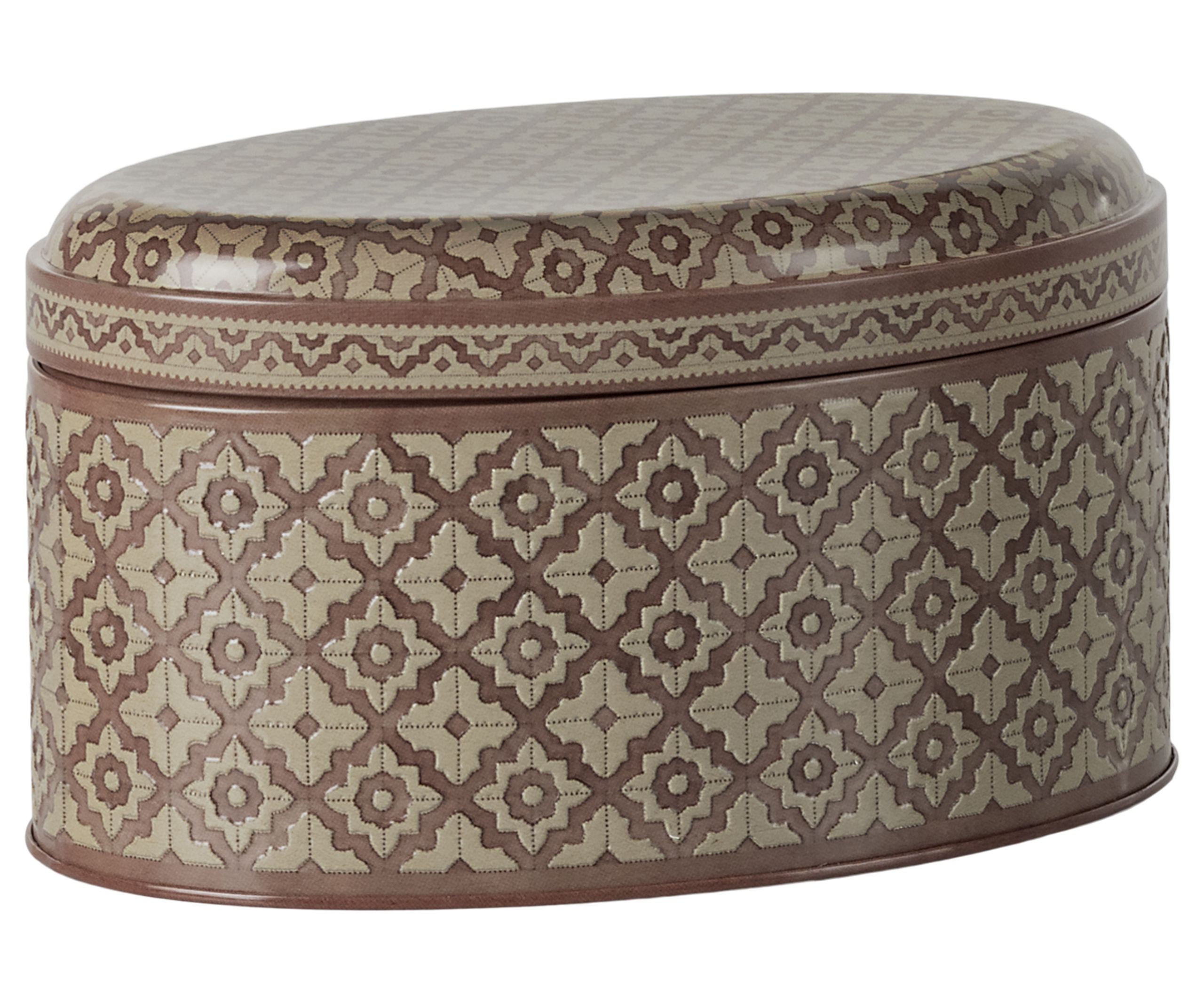 Maileg - Úložné boxy - Metal Box, Winter Wonderland - 2 Pcs Set - Winter Wonderland