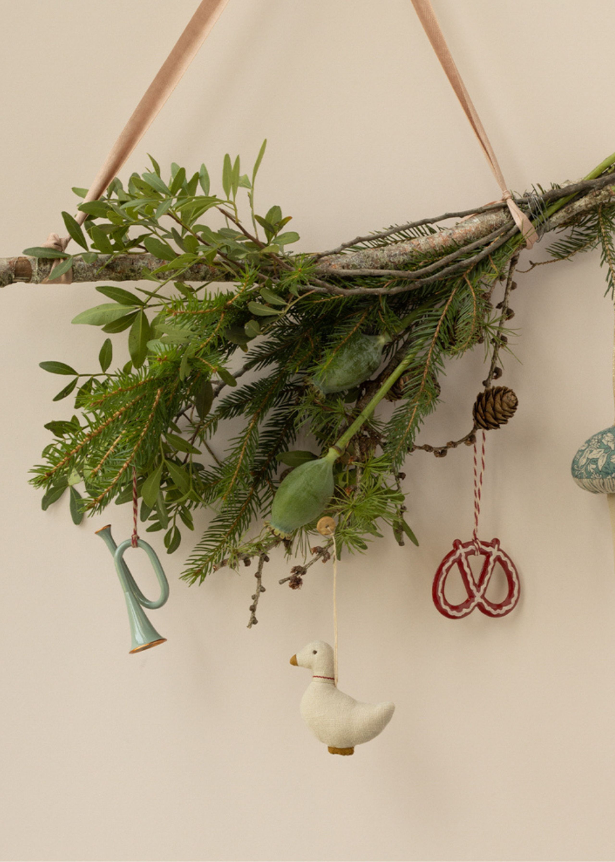 Maileg - Suspensión - Duck Ornament - Sand