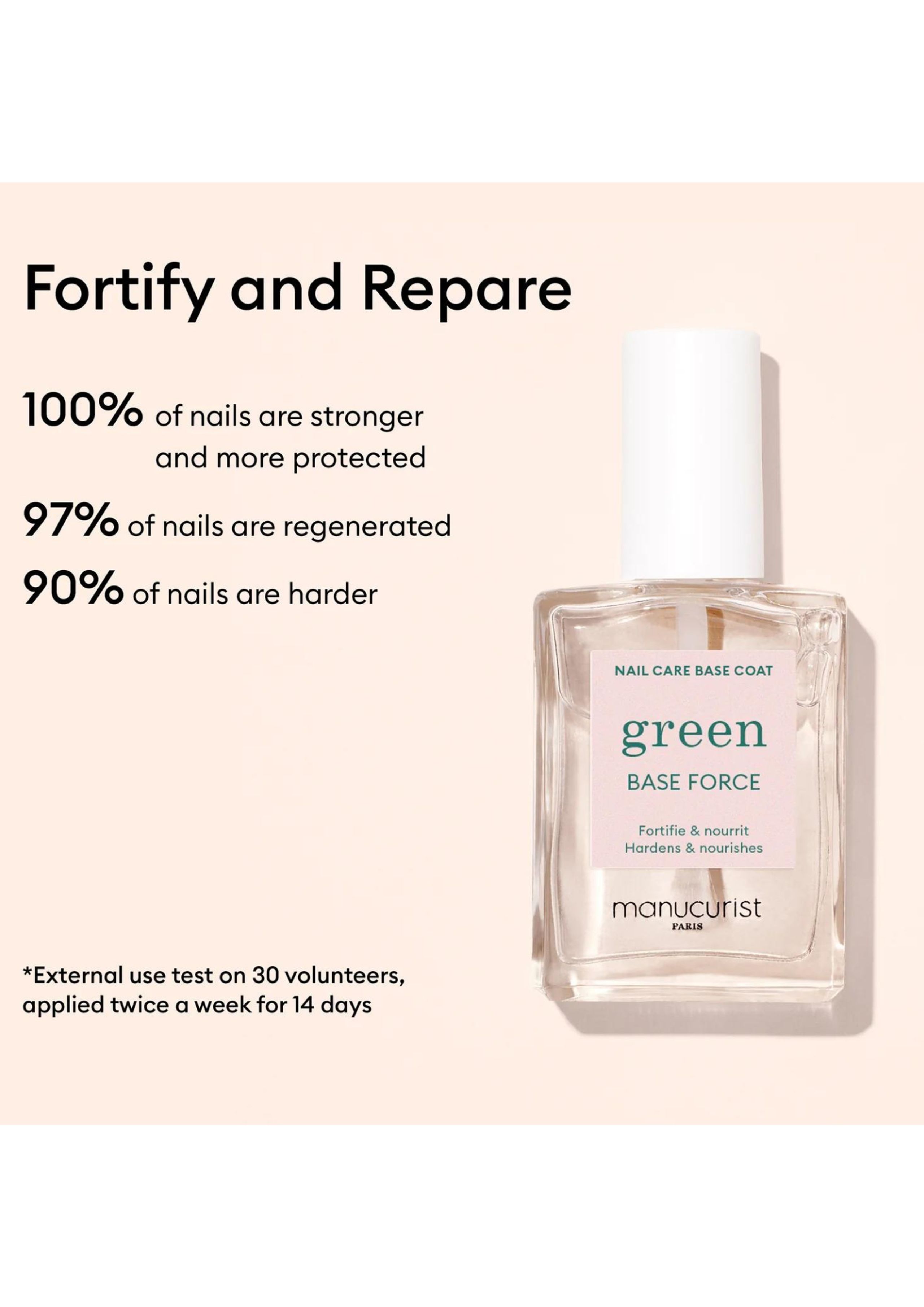 Manucurist - Neglelak - Manucurist Green - Force Base Coat