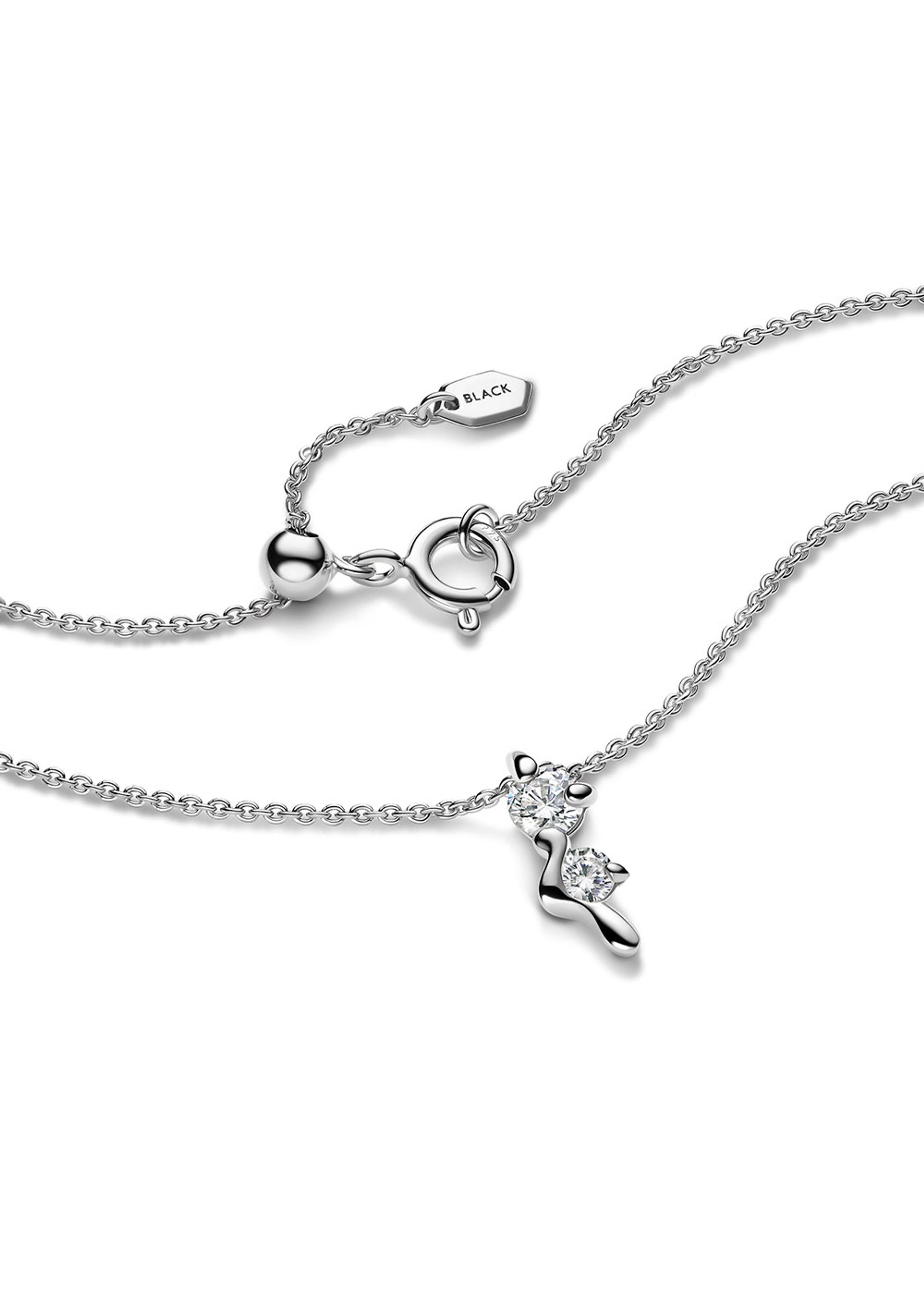 Maria Black - Collana - Arctic Necklace - White Rhodium Plated