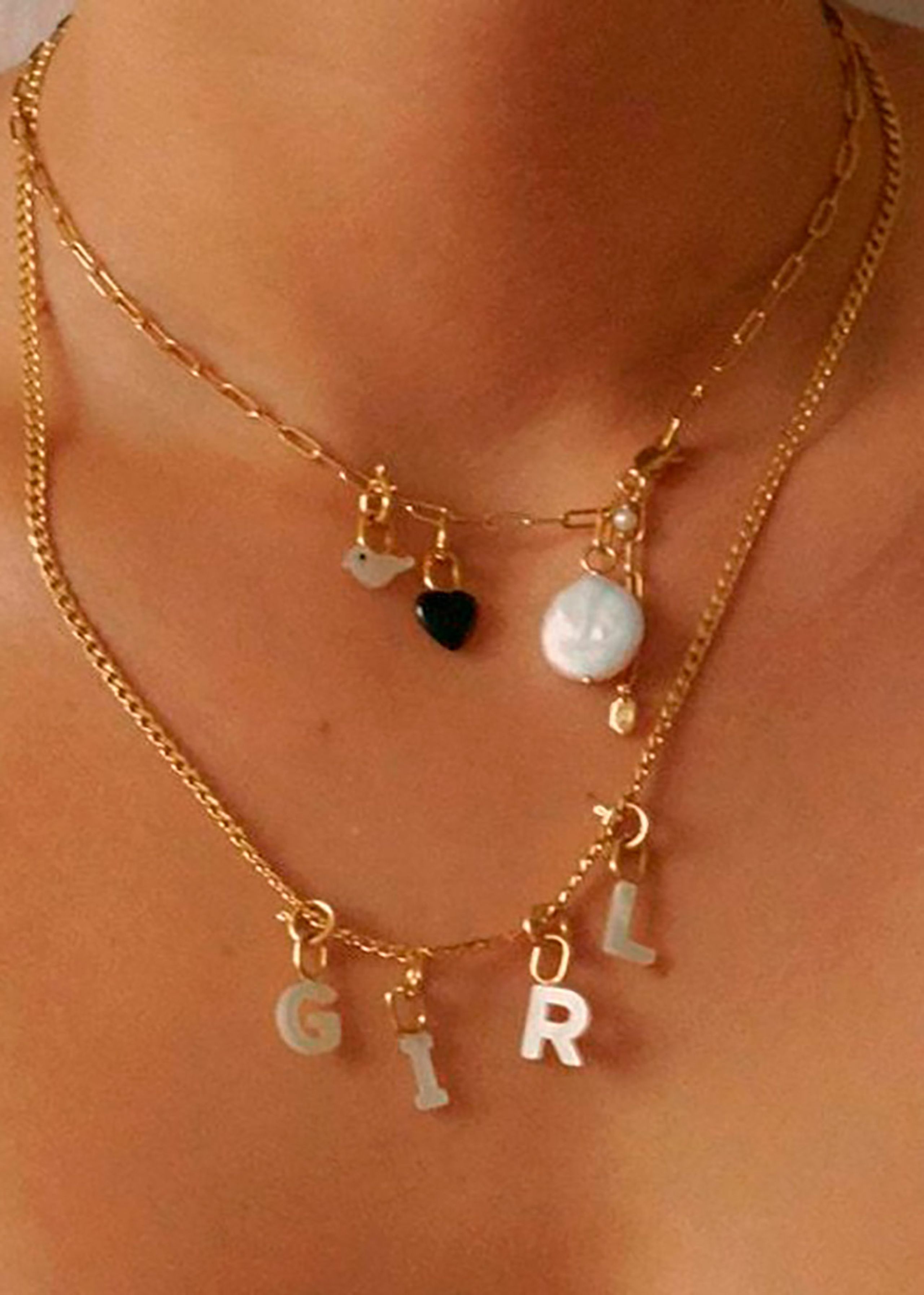 Maria Black - Necklace - Saffi Necklace - Gold