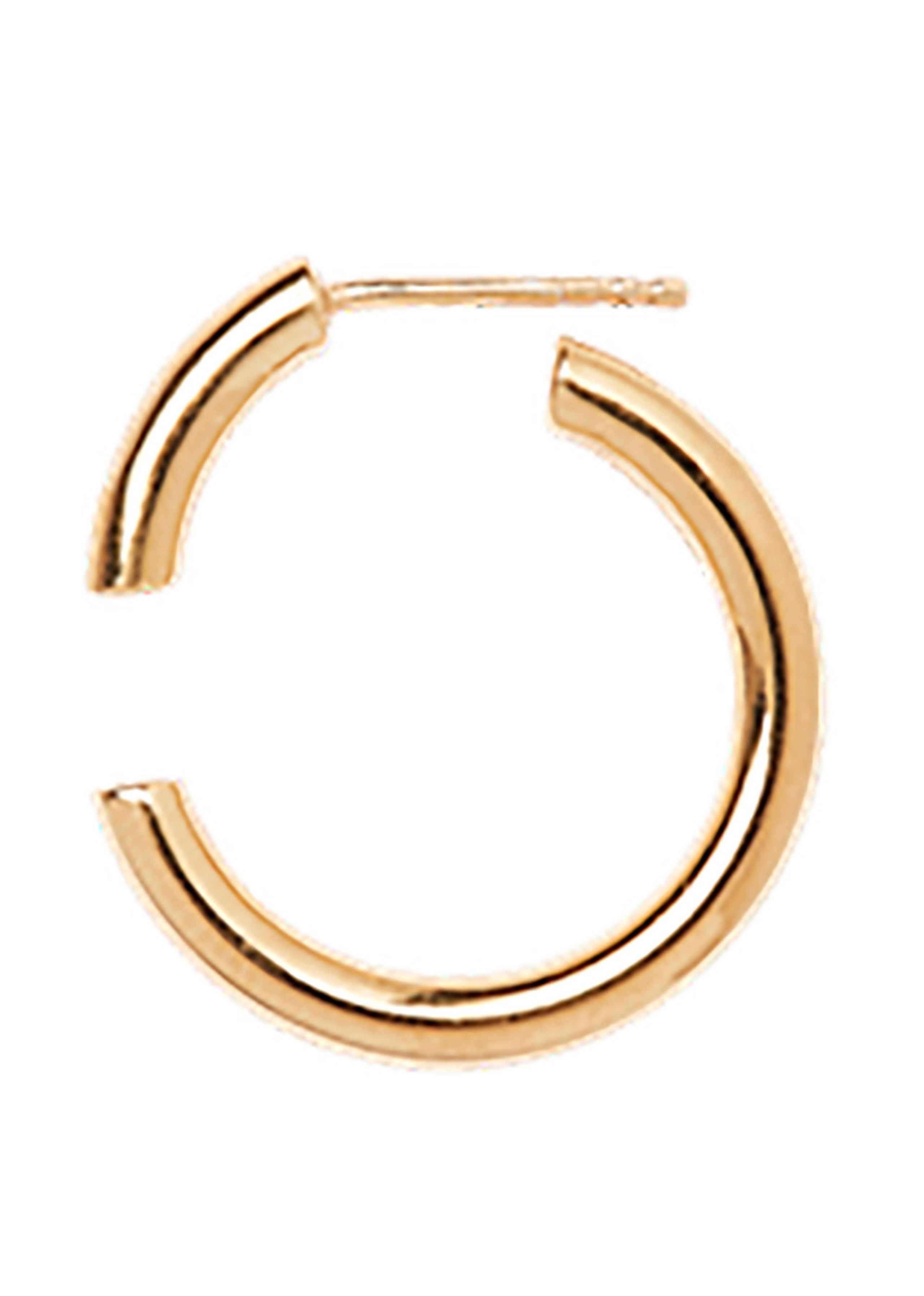 Maria Black - Ohrring - Disrupted 22 Hoop - Gold