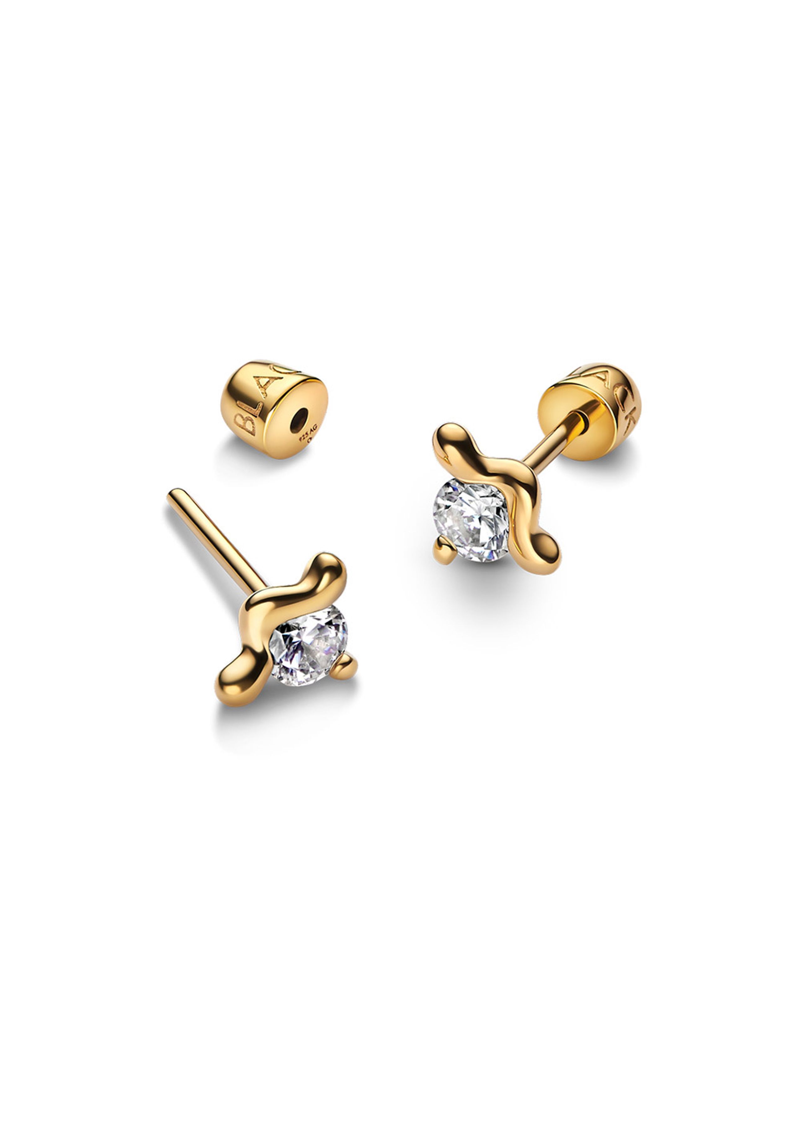 Maria Black - Boucle d'oreille - Arctic Stud Extra Small - 18K Gold Plated