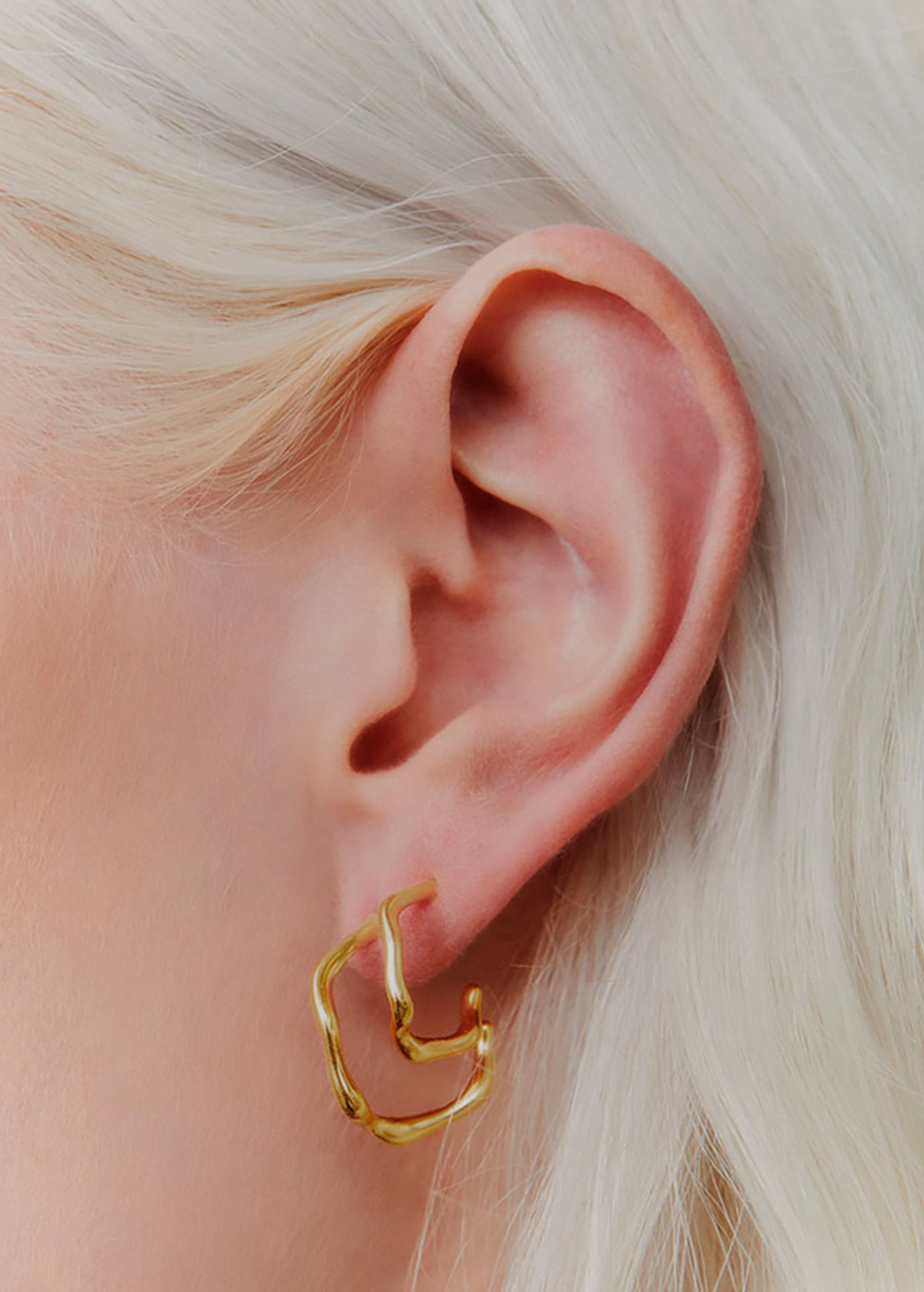 Maria Black - - Branch Hoop - Gold