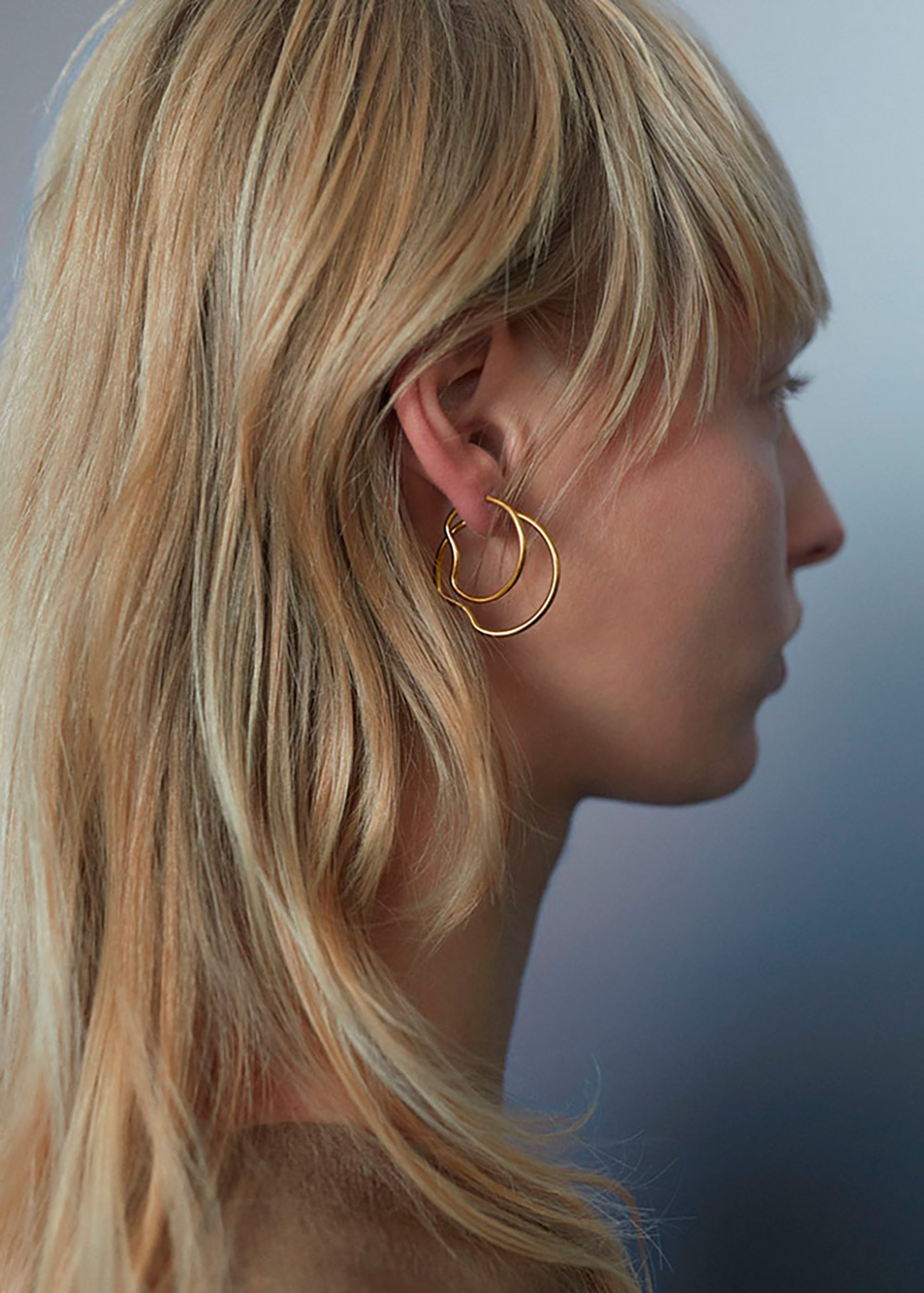 Maria Black - Earring - Copenhagen Hoop - Gold