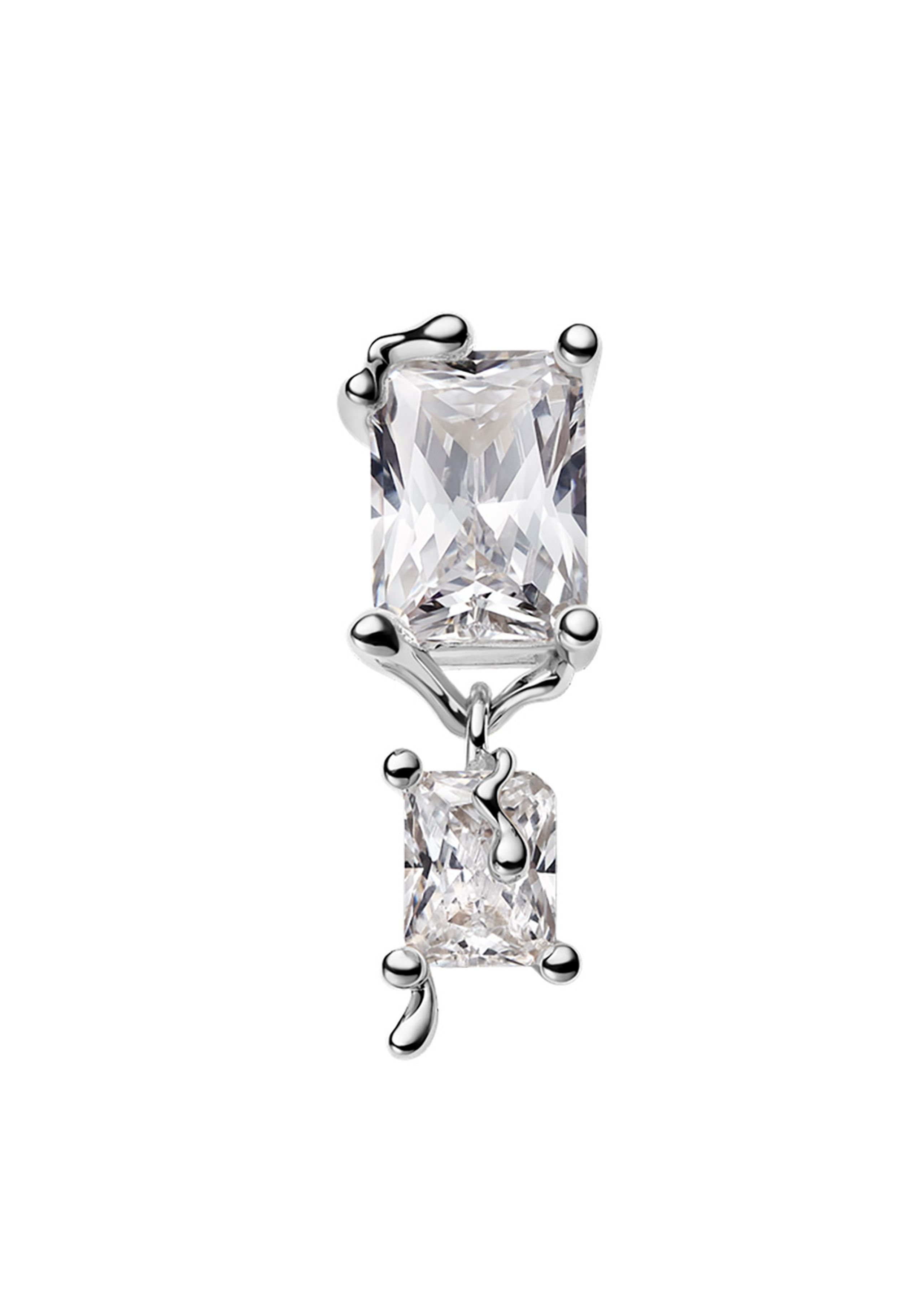 Maria Black - Ohrring - Roppongi Drop Earring - Silver