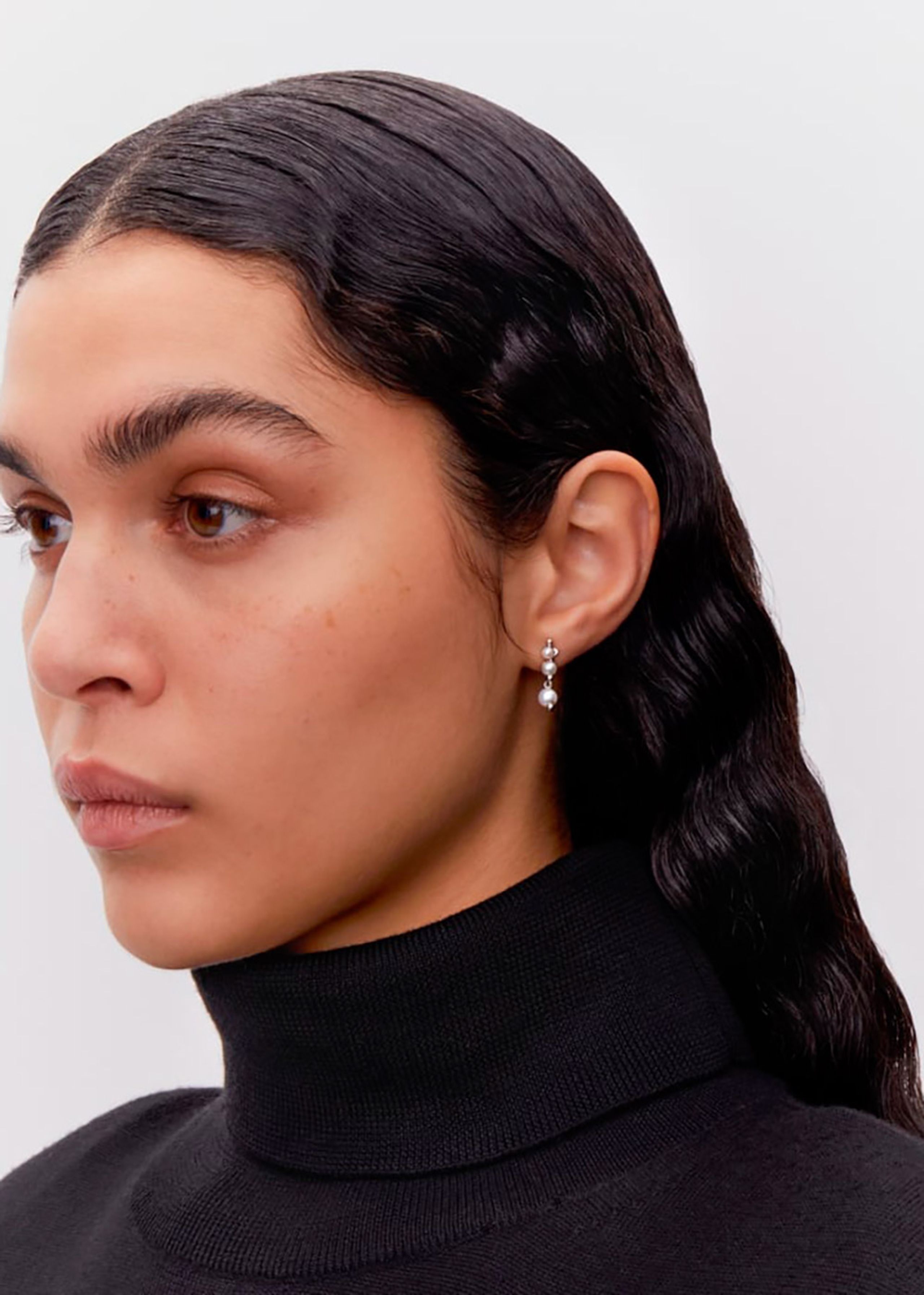 Maria Black - Ørering - Shibuya San Stud - Silver