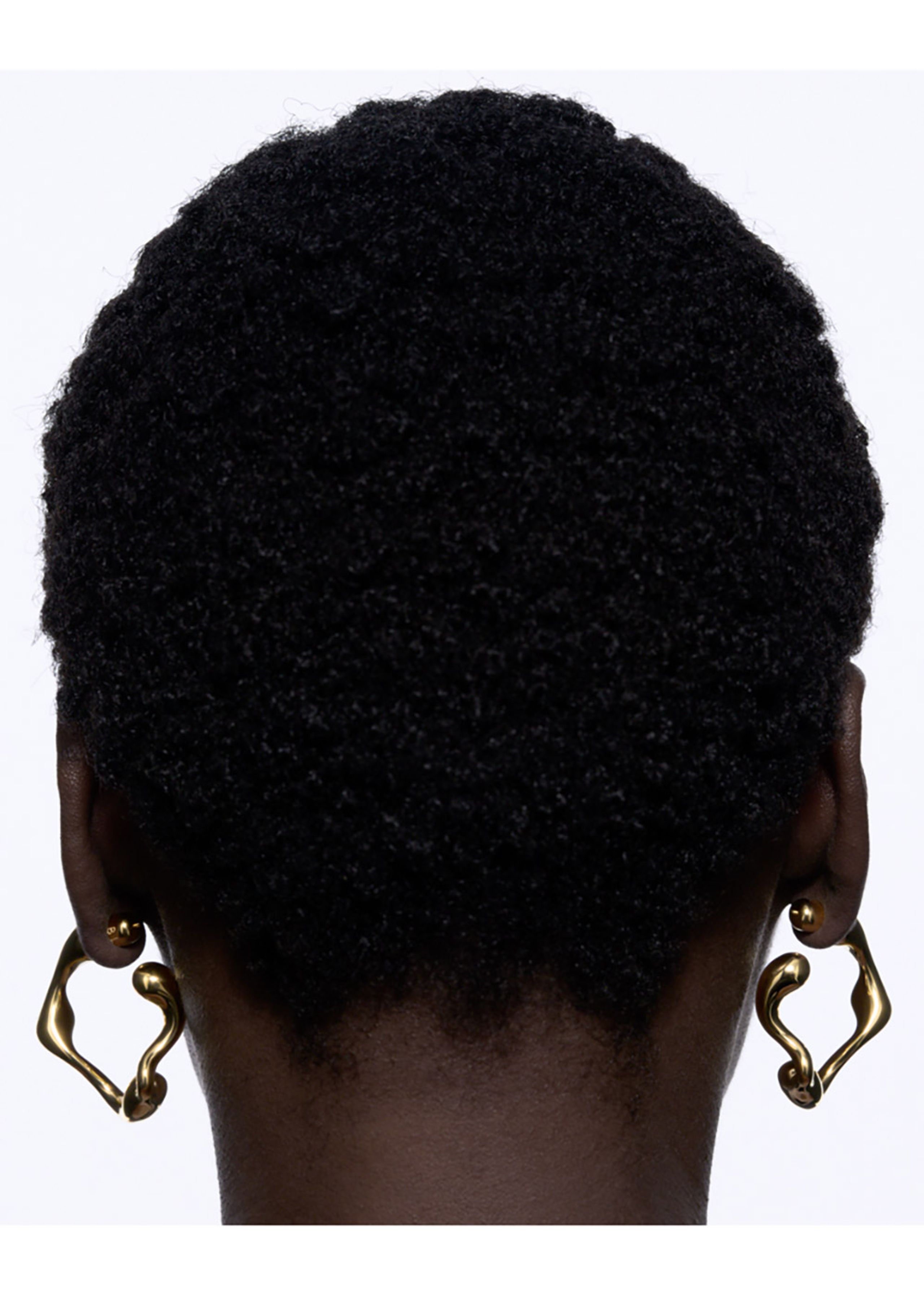 Maria Black - Ohrring - Splash Hoop Small - Gold plated