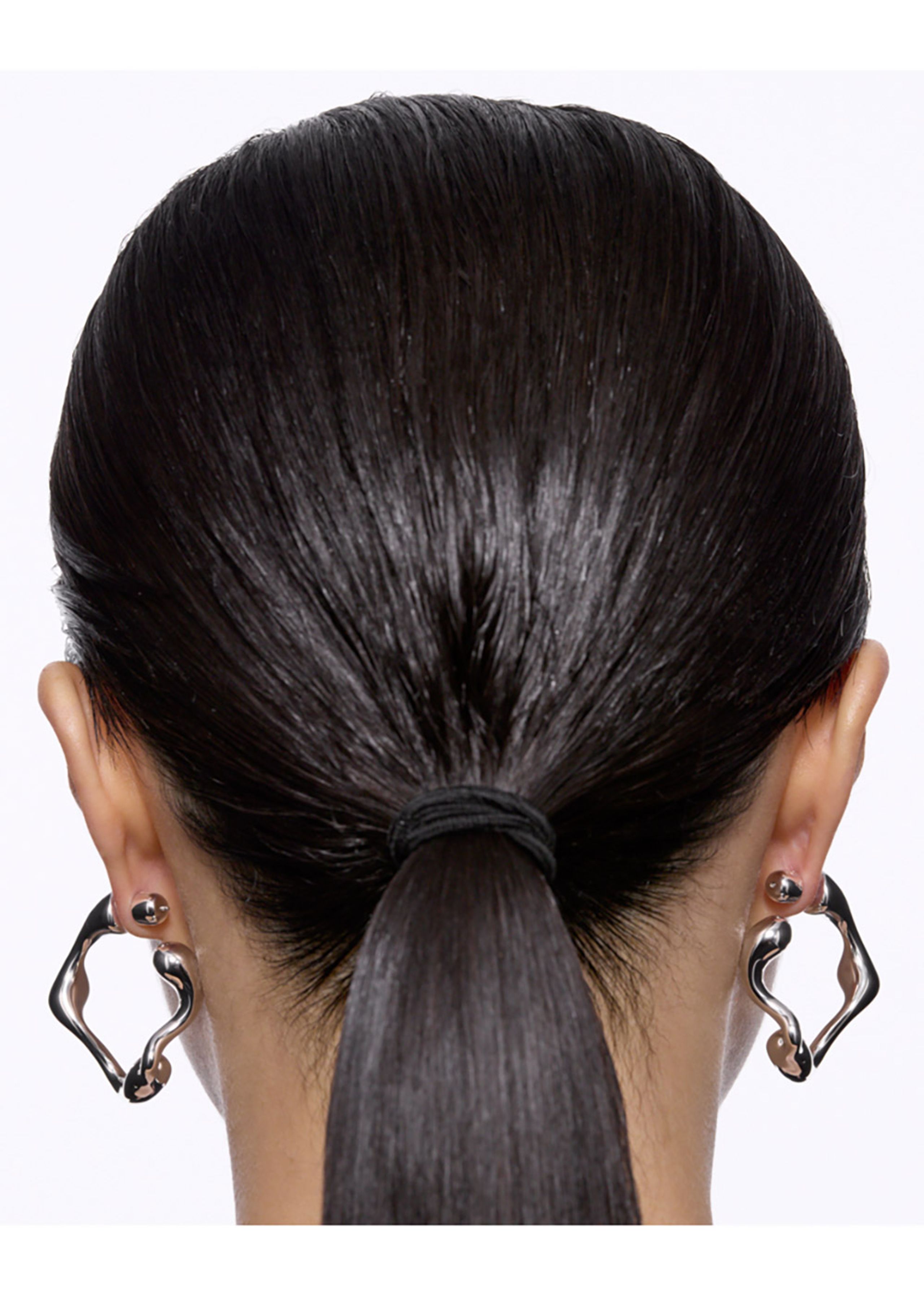 Maria Black - Boucle d'oreille - Splash Hoop Small - Silver