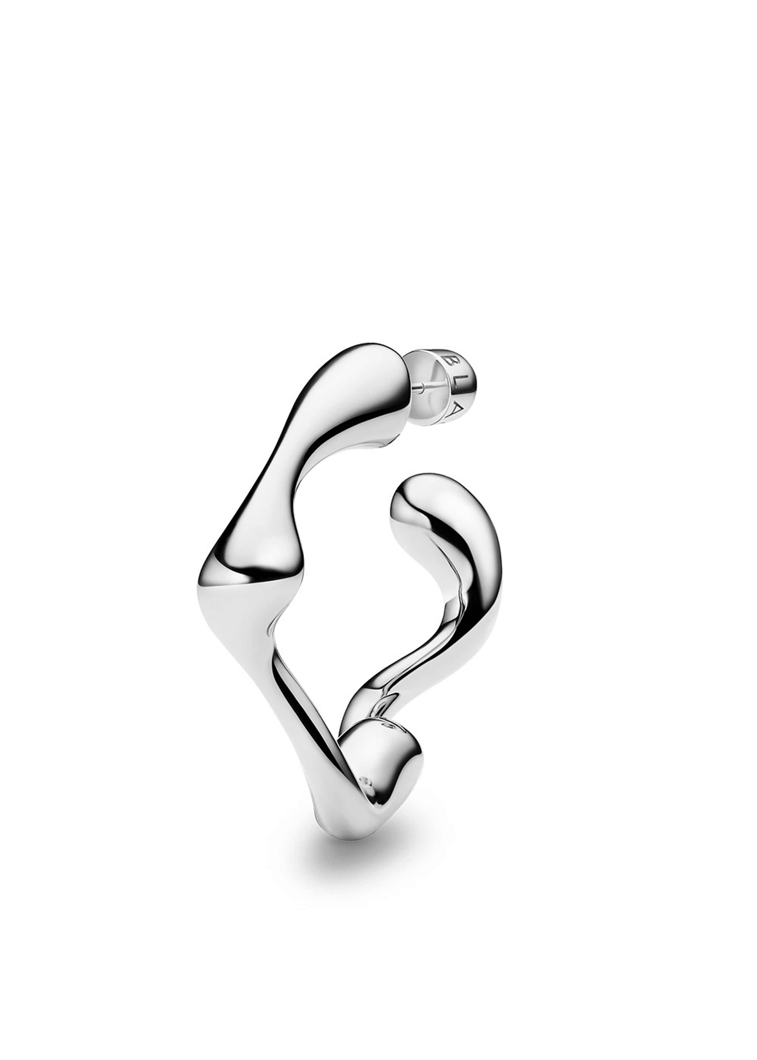 Maria Black - Boucle d'oreille - Splash Hoop Small - Silver