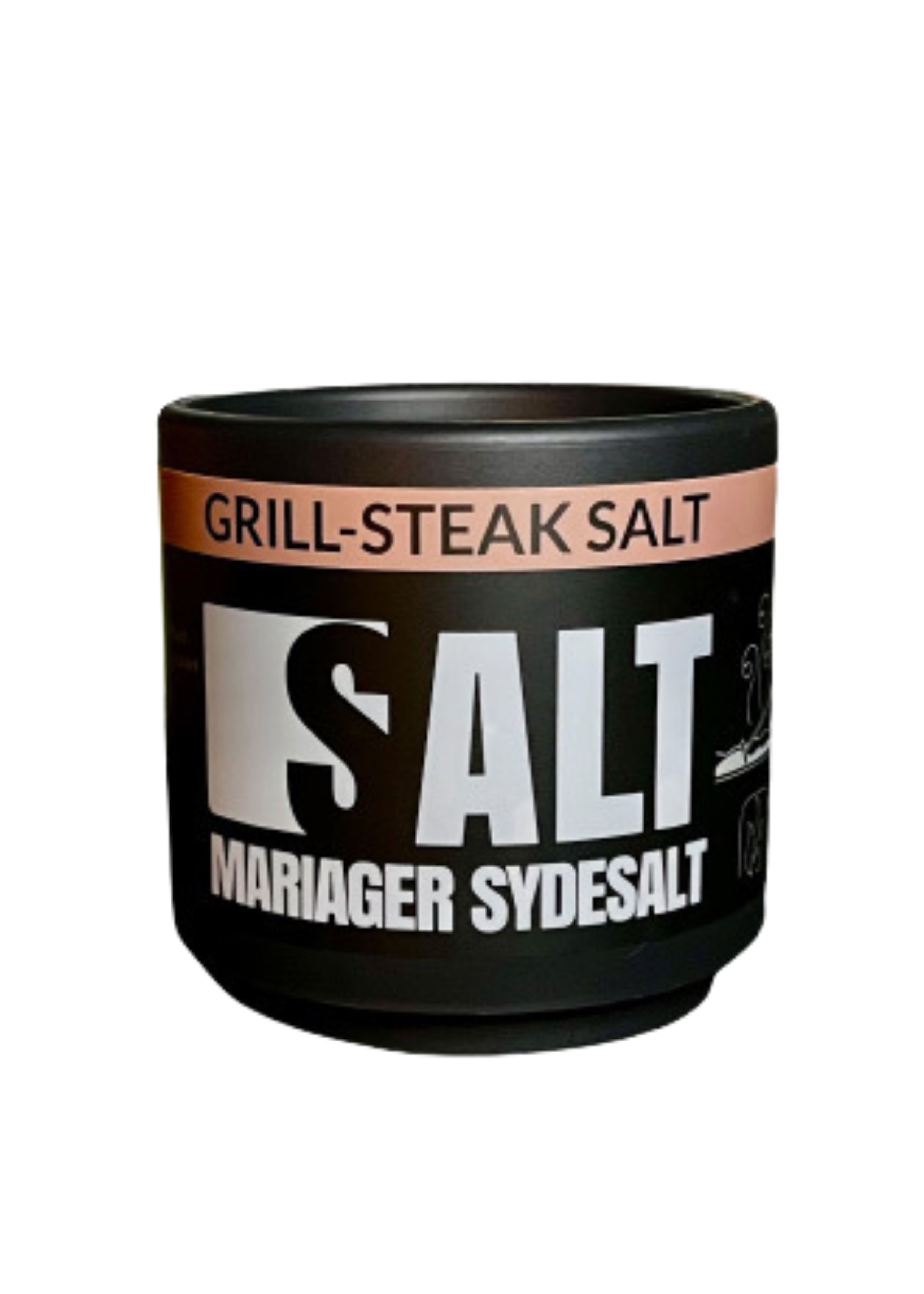 Mariager Sydesalt - Soľ - Fish salt - Soľ na grilovanie steakov