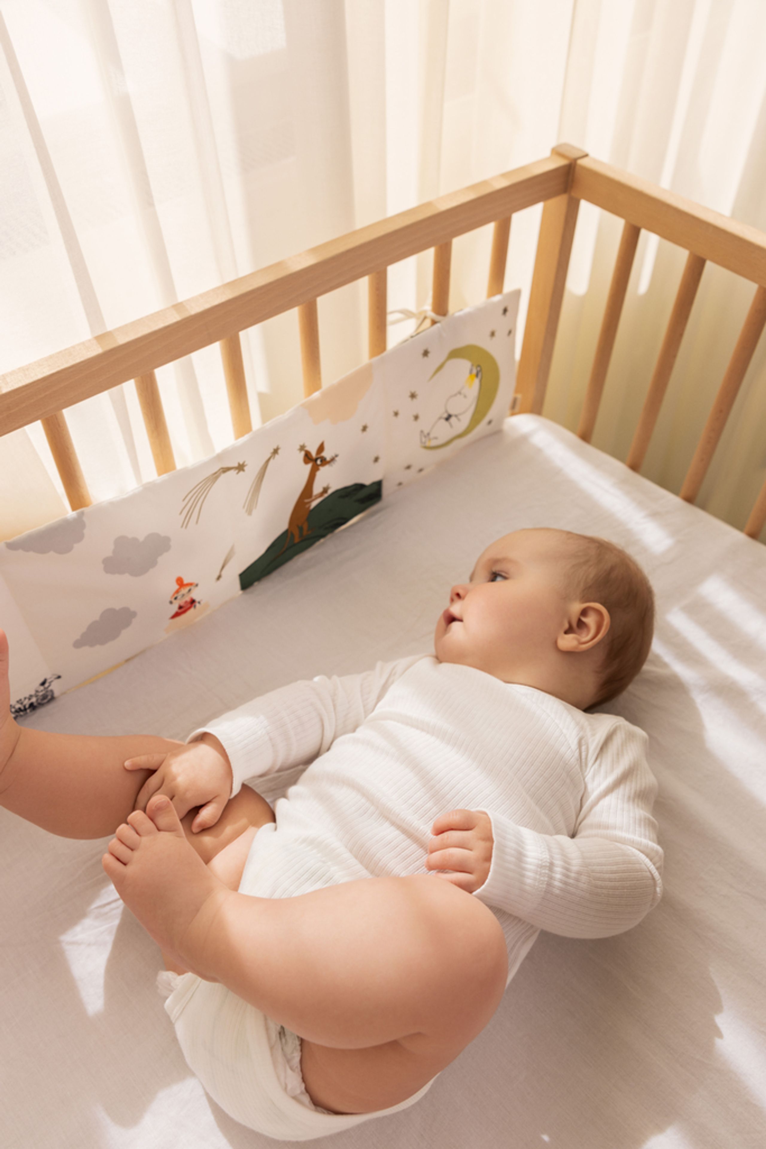 MarMar Copenhagen - Livre pour enfants - Fold-out Fabric Book - Moomin