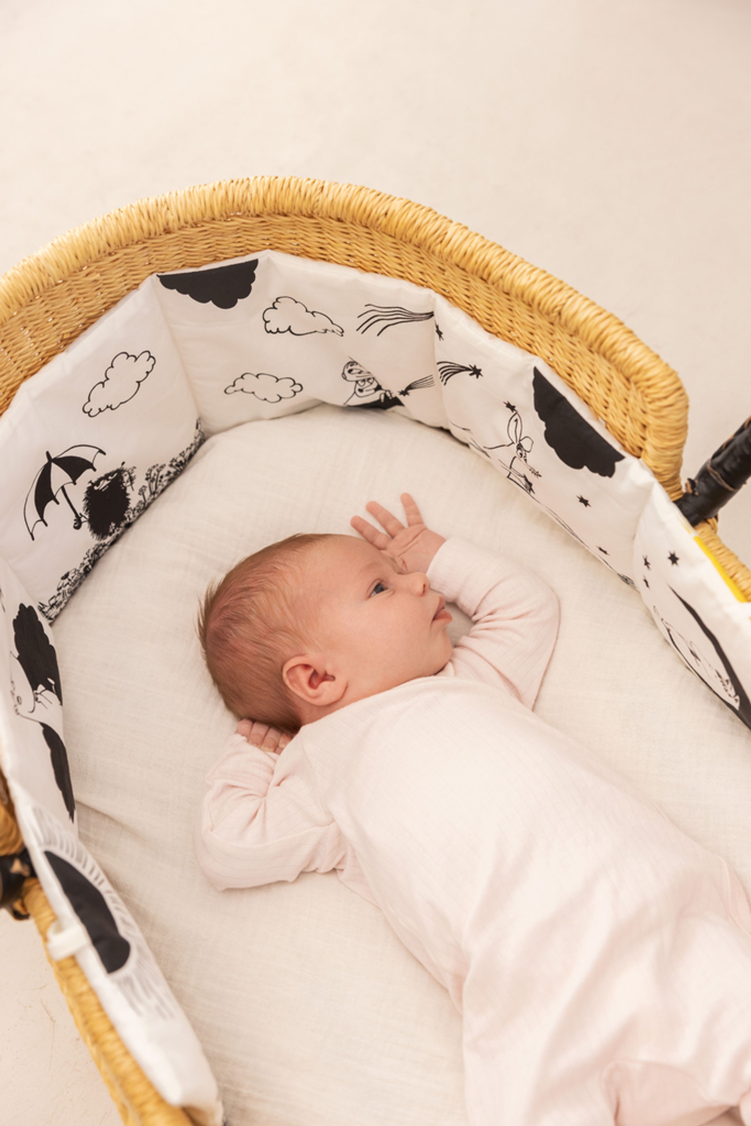 MarMar Copenhagen - Livre pour enfants - Fold-out Fabric Book - Moomin