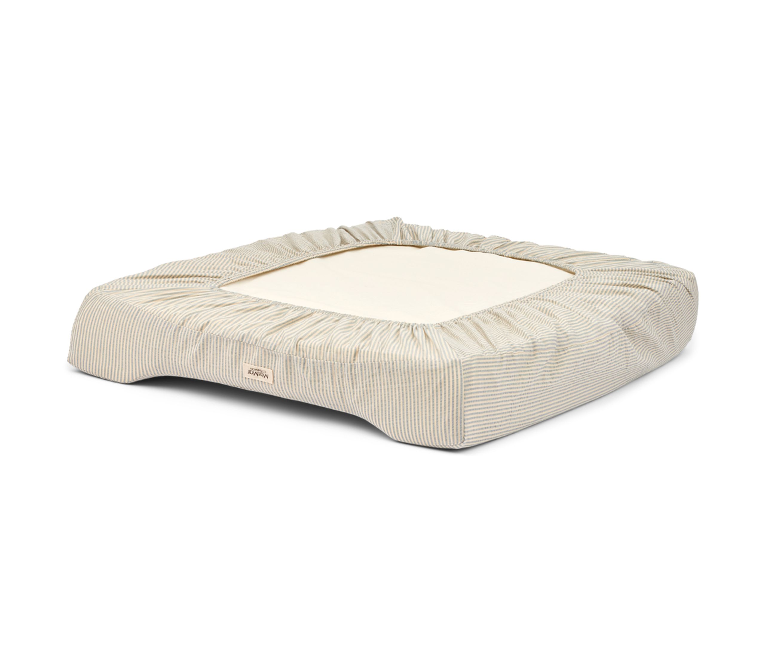 MarMar Copenhagen - - Changing Cushion Cover - Blue Stone Stripe