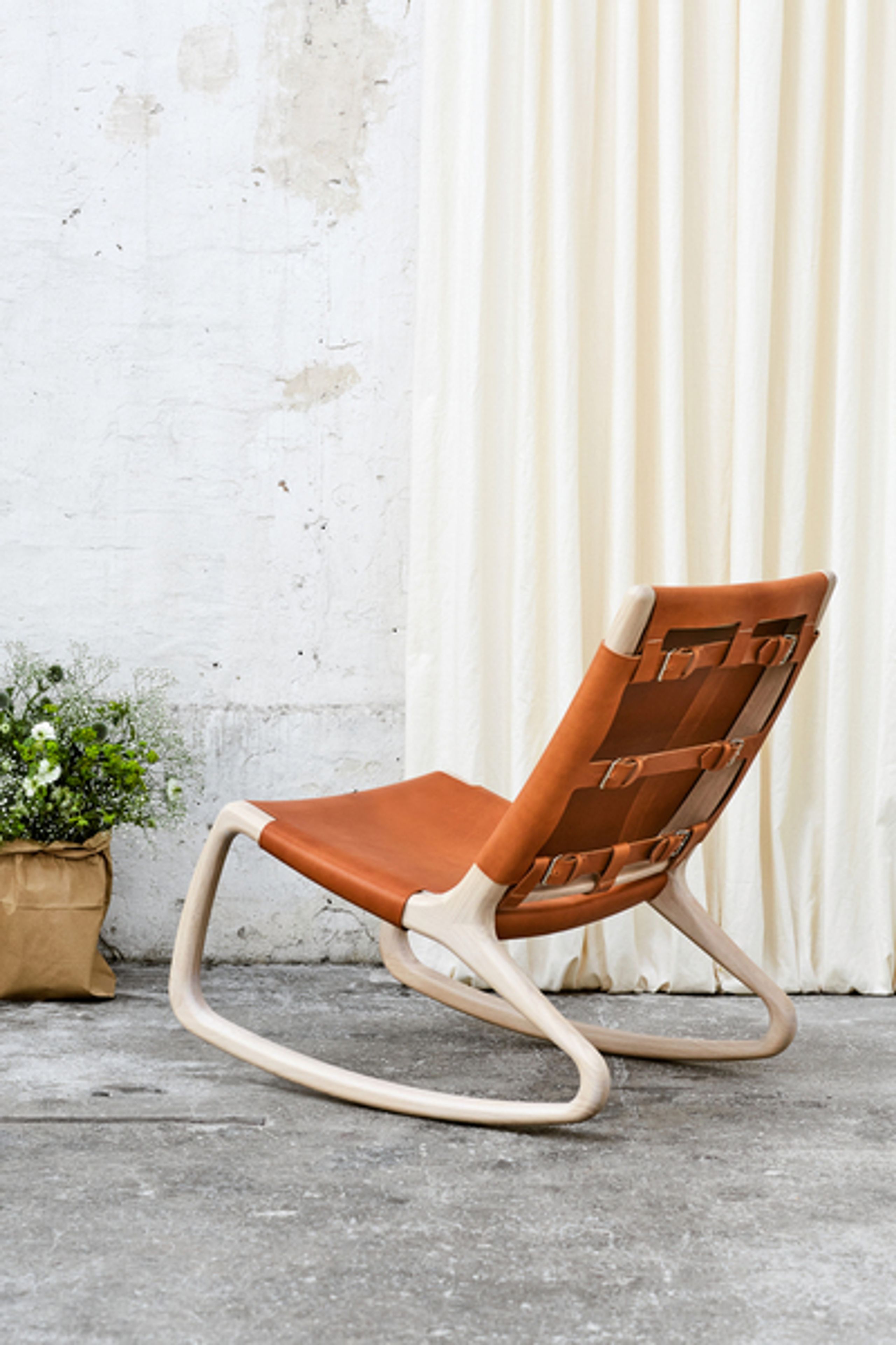 Mater - Gyngestol - Rocker chair - Sirka Grey Stain Eg