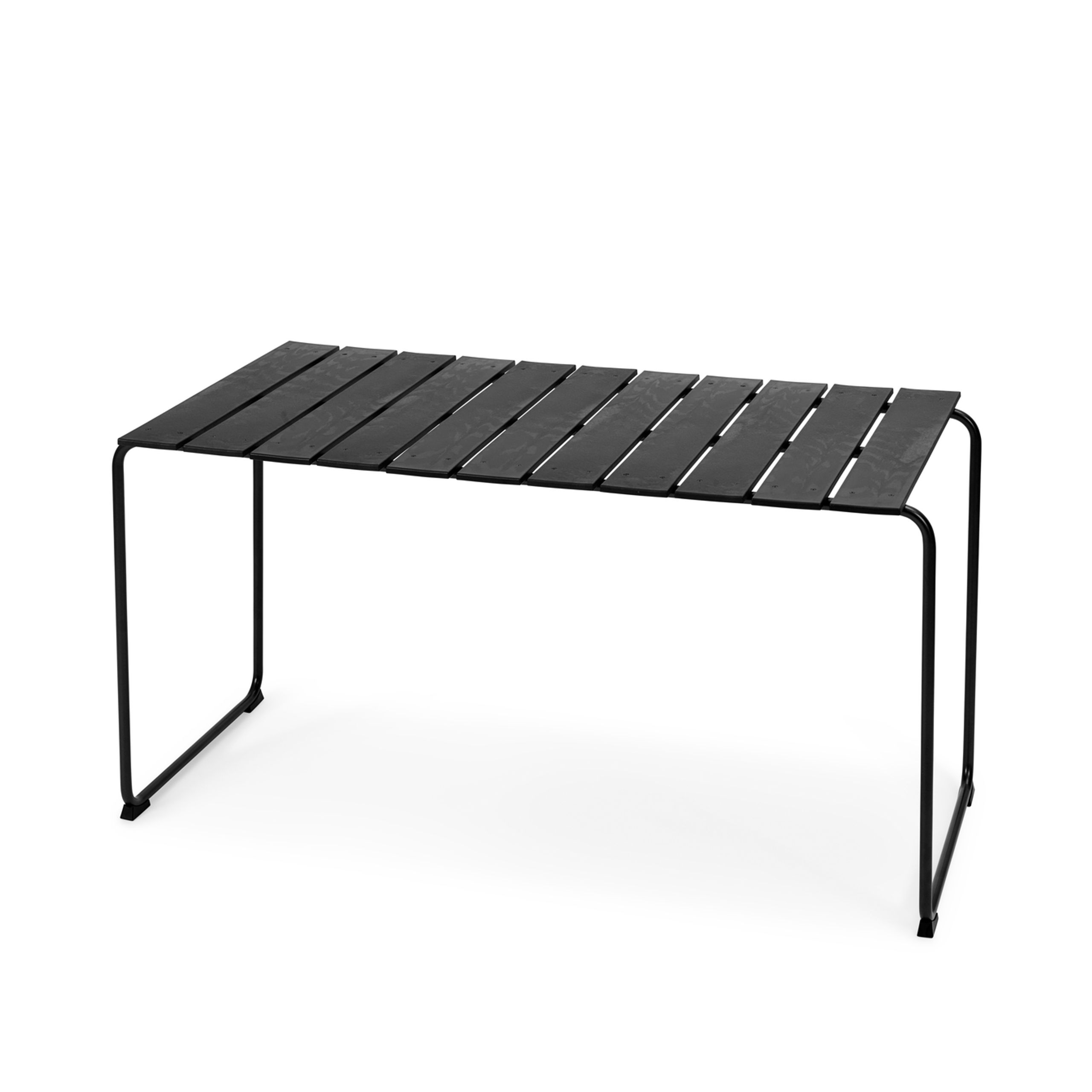 Mater - Garden table - Ocean Table By Nanna Ditzel - Black 4 pers.