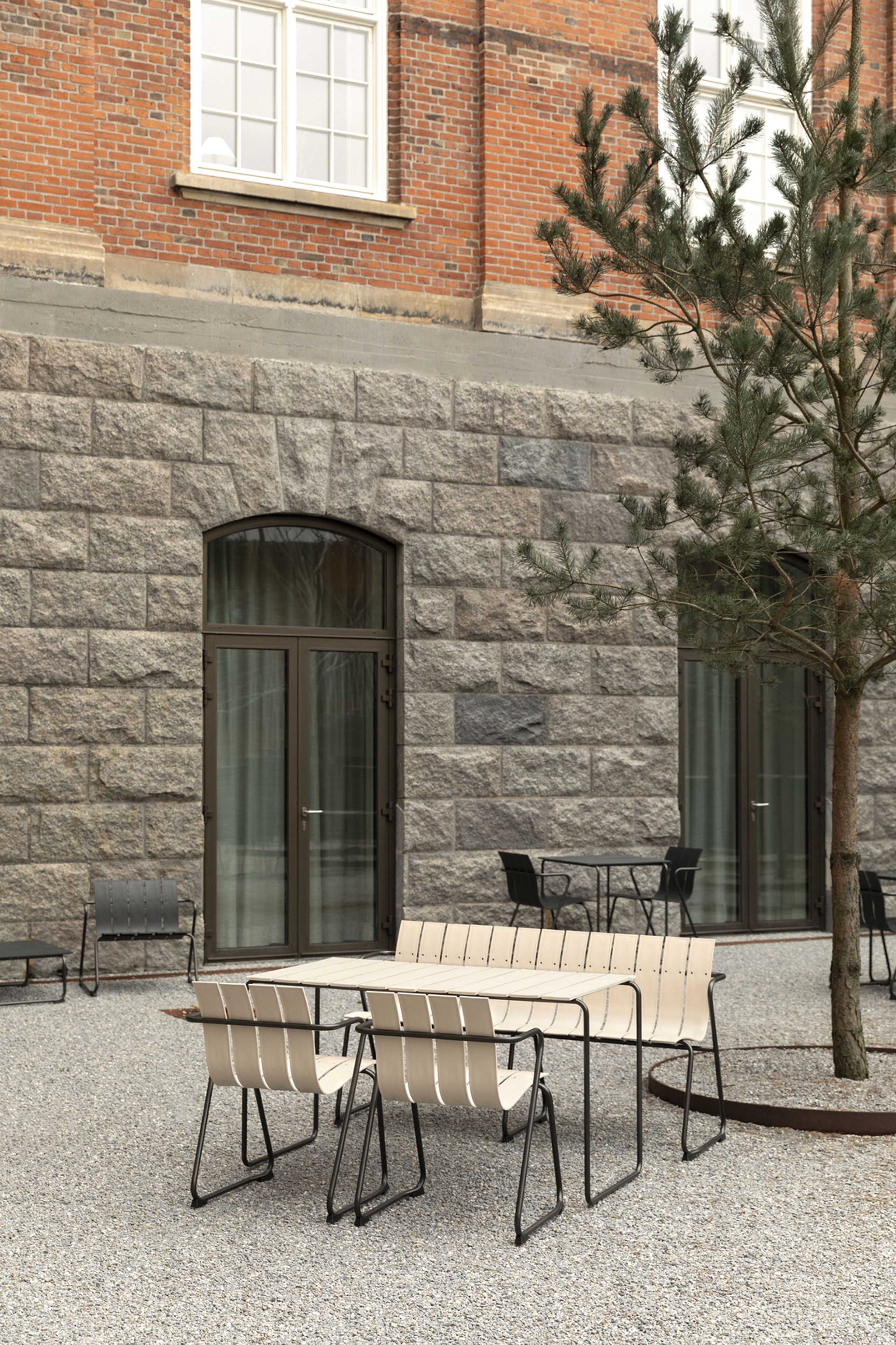 Mater - Garden table - Ocean Table By Nanna Ditzel - Sand 4 pers.