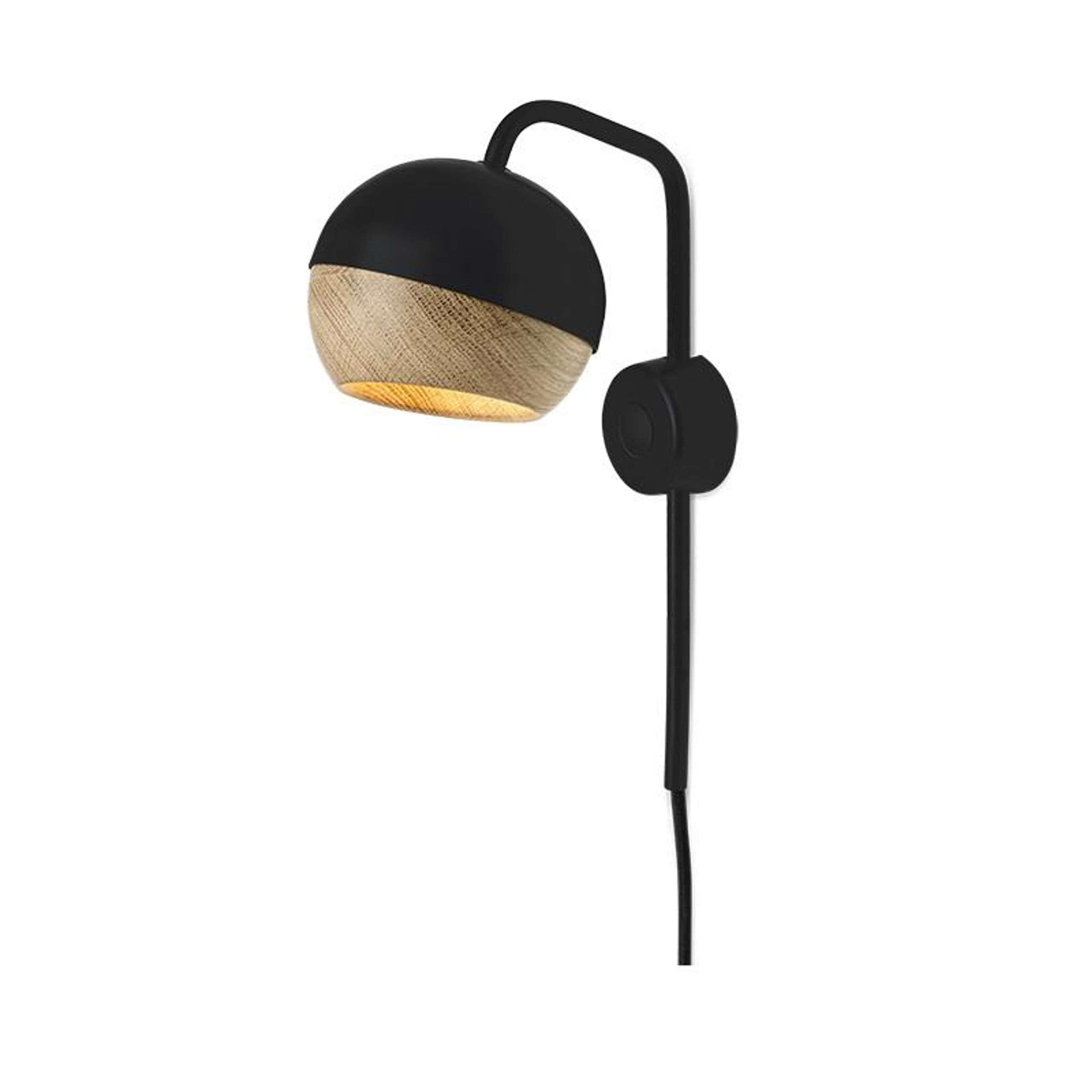 Mater - Lampe - Ray Lamp - Wall Lamp Black