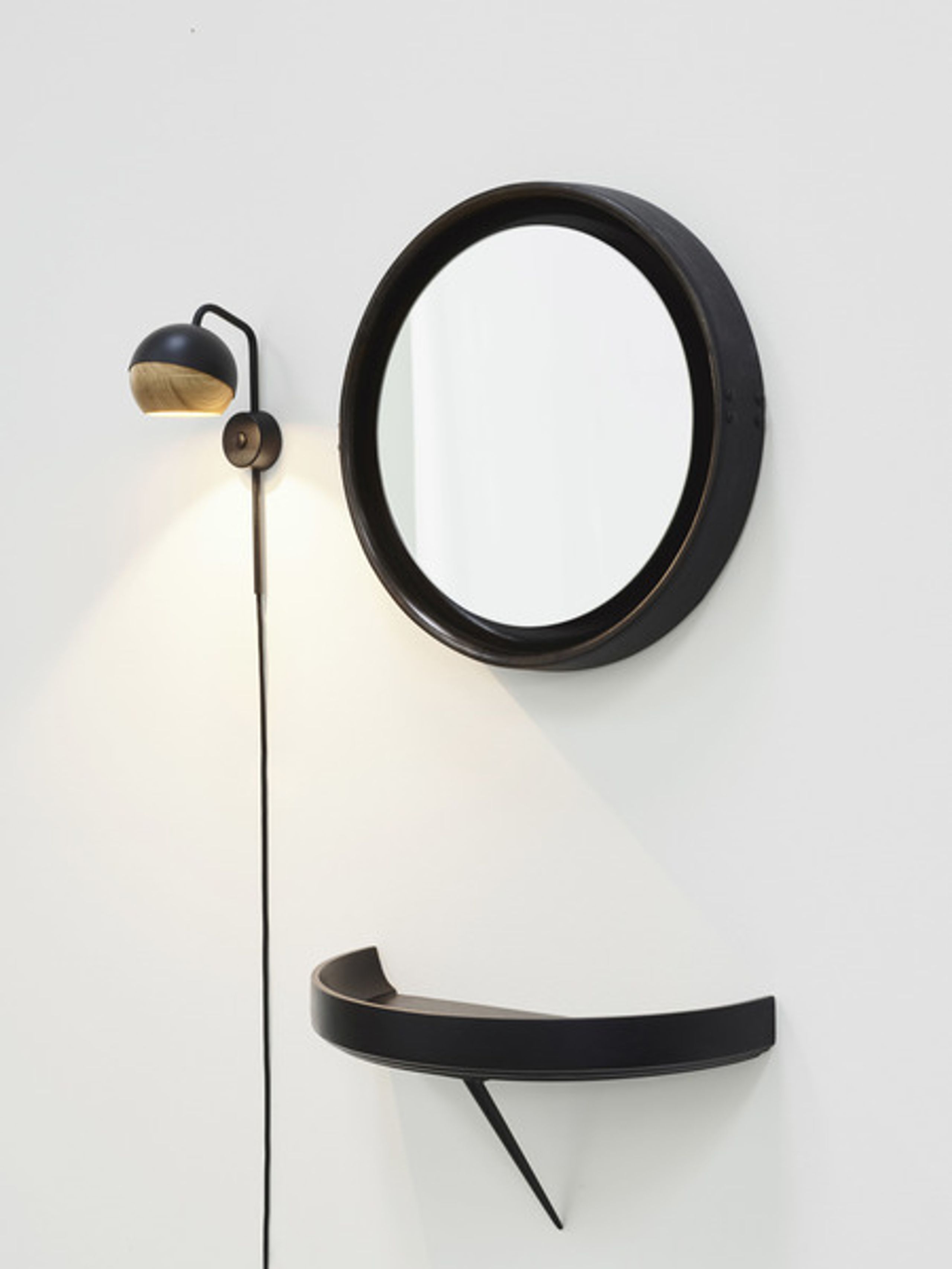 Mater - Lampe - Ray Lamp - Wall Lamp Black