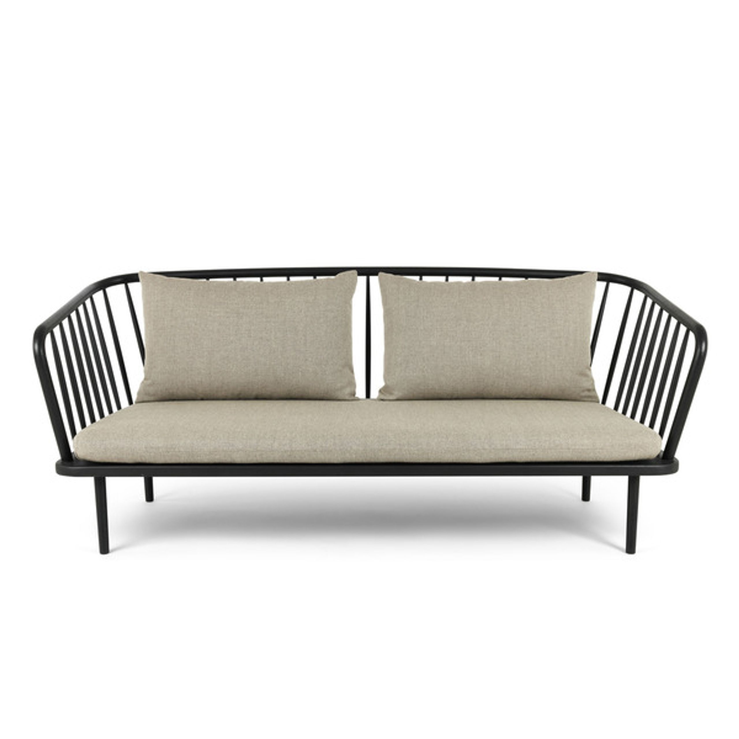 Mater - Sofa - Mollis Sofa - Black Stain Oak