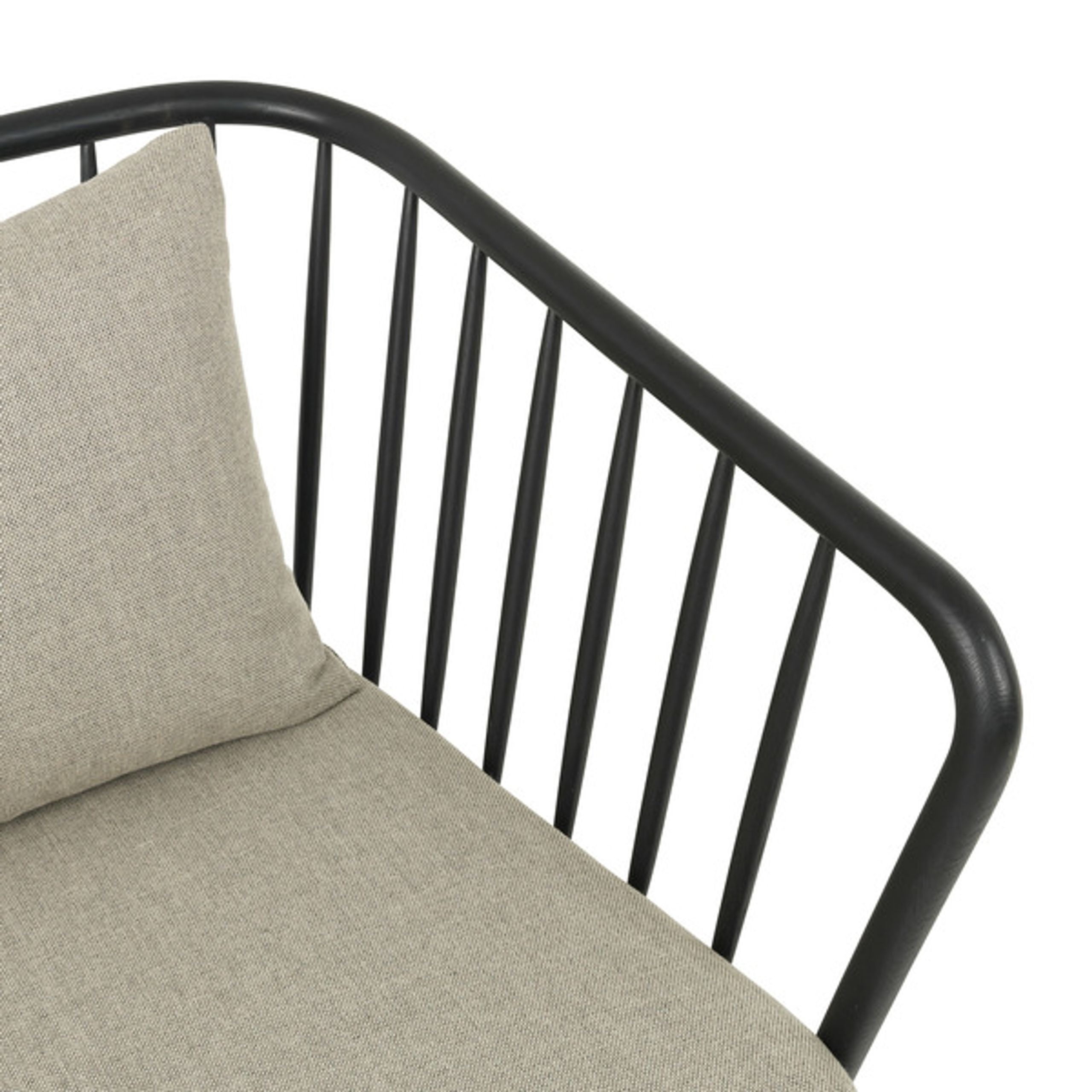 Mater - Sofa - Mollis Sofa - Black Stain Oak