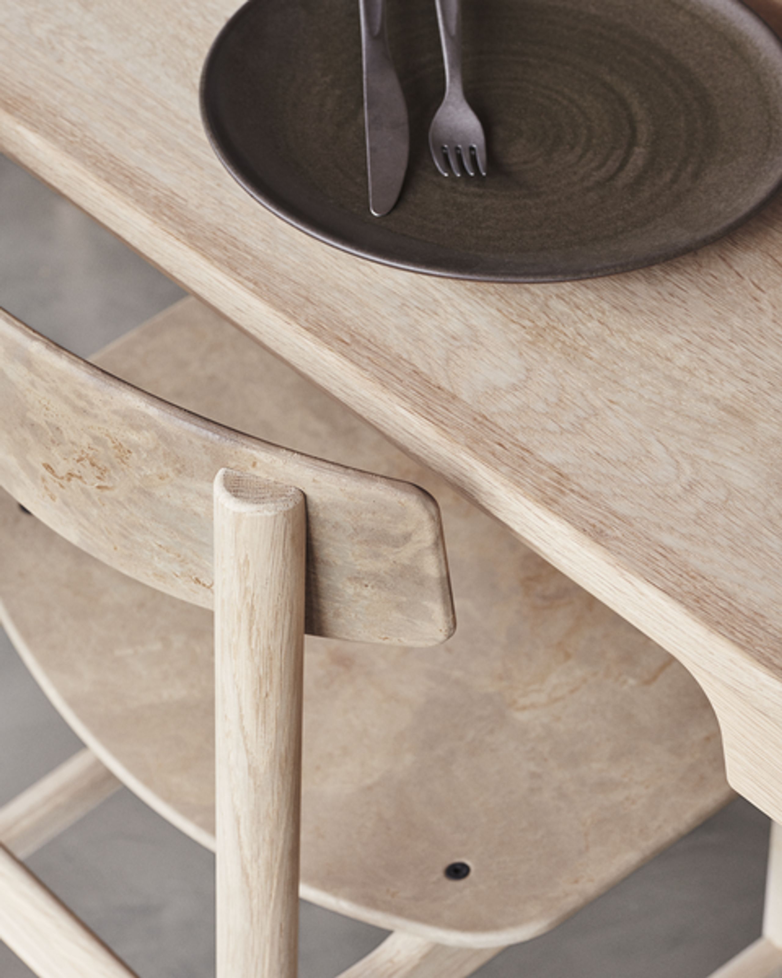 Mater - Dining Table - Børge Mogensen Conscious Table BM5462 - Soaped Oak
