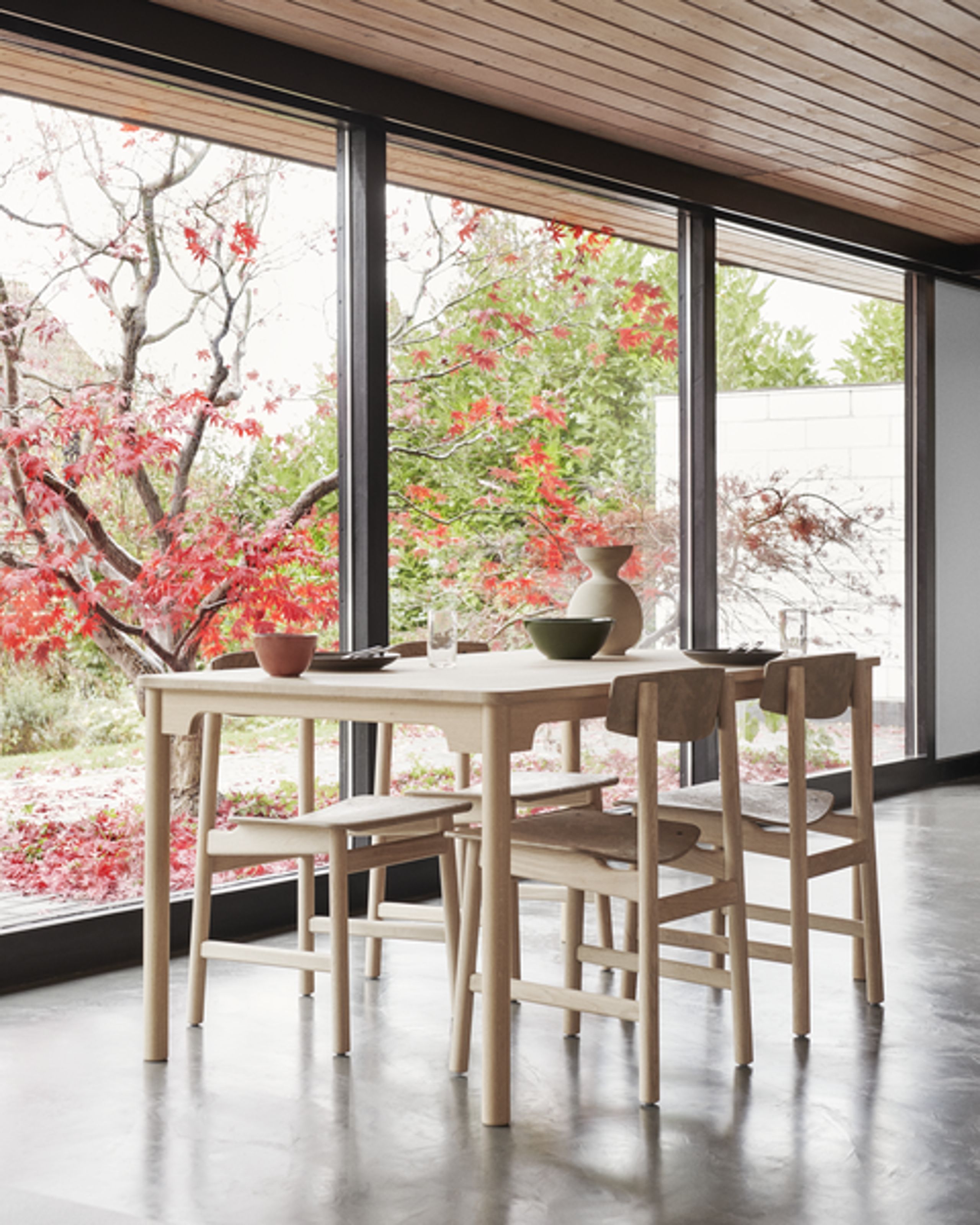 Mater - Dining Table - Børge Mogensen Conscious Table BM5462 - Soaped Oak