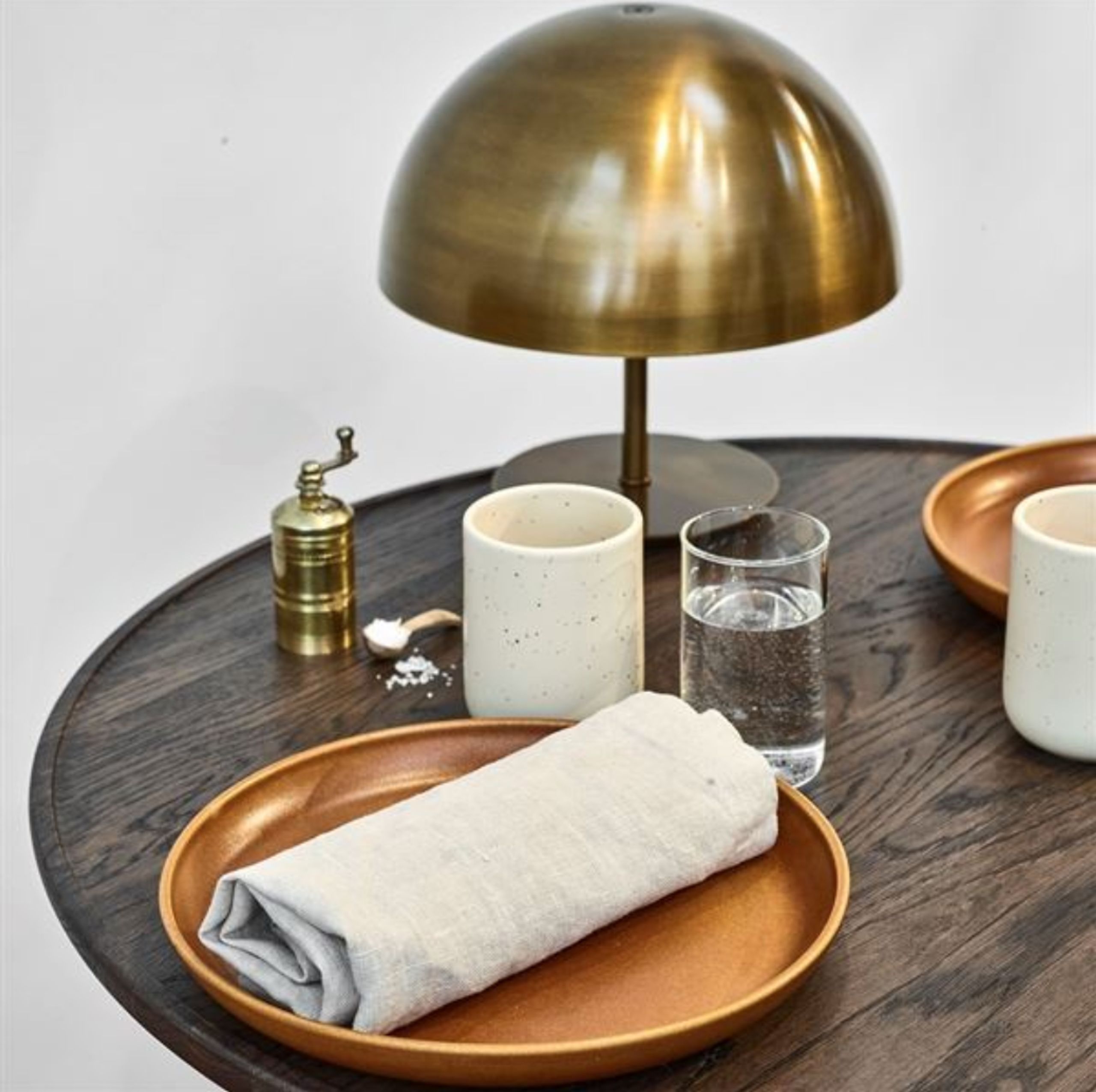 Mater - Dining Table - Accent Dining Table - Sirka grey stained oak