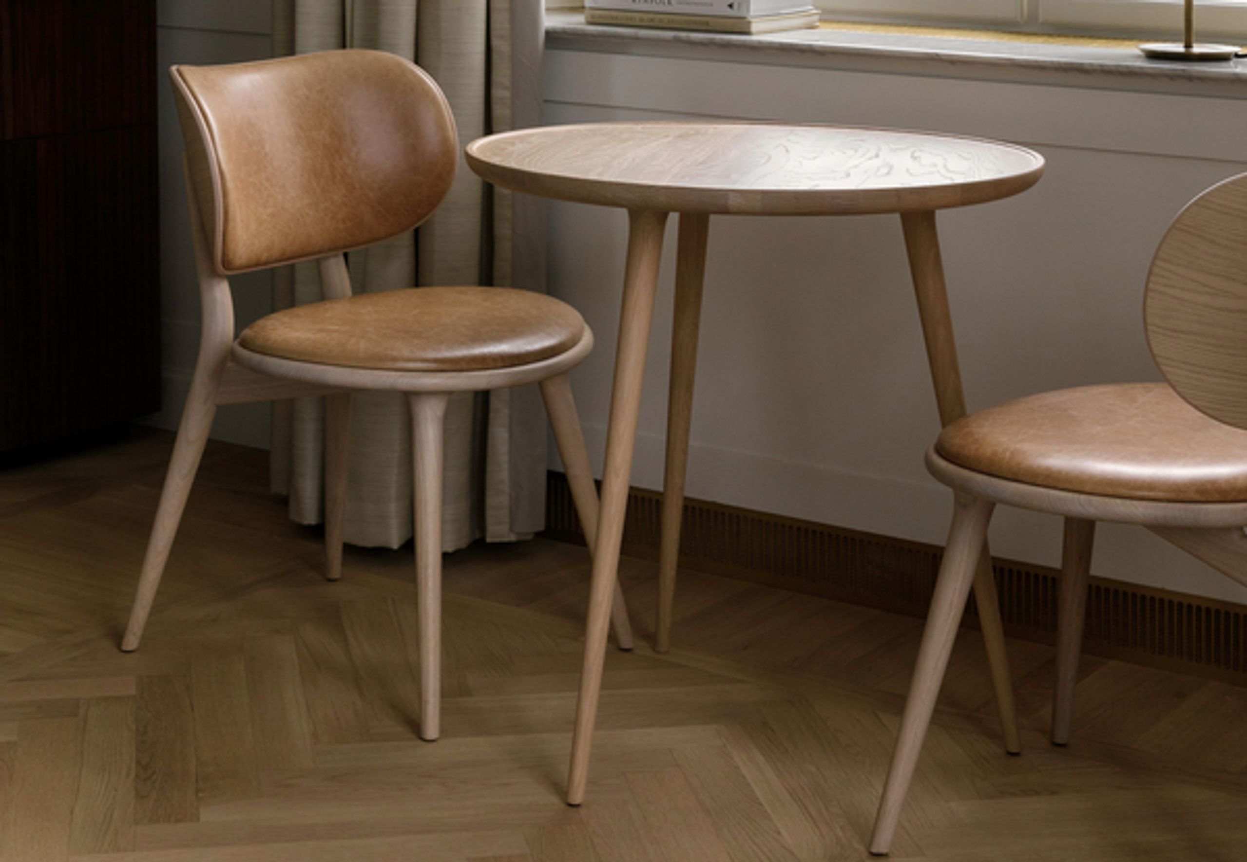 Mater - Spisebord - Accent Table - Sirka Grå Farvet Eg - Small