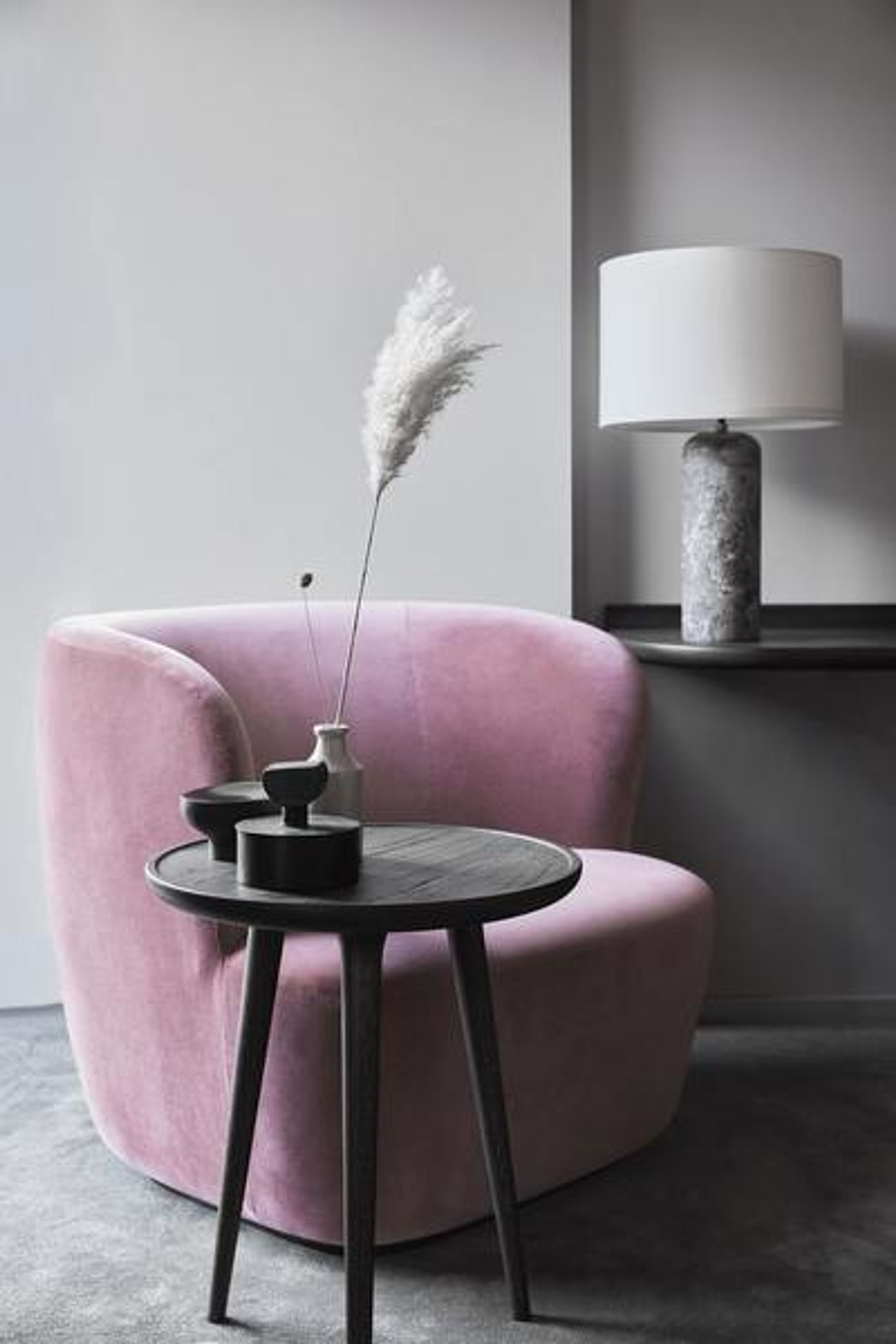 Mater - Spisebord - Accent Table - Sirka Grå Farvet Eg - Small