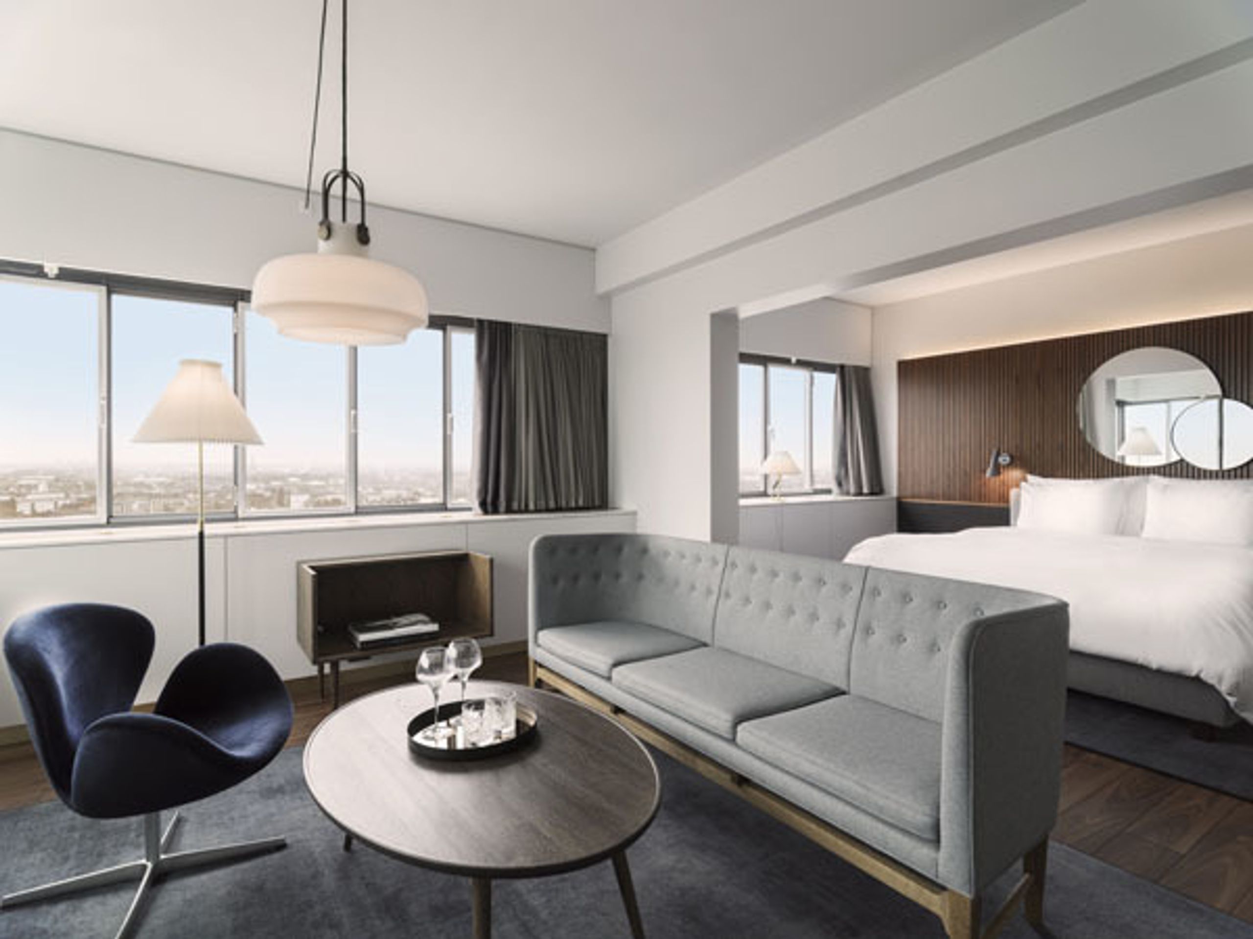 Mater - Spisebord - Accent Table - Sirka Grå Farvet Eg - Small