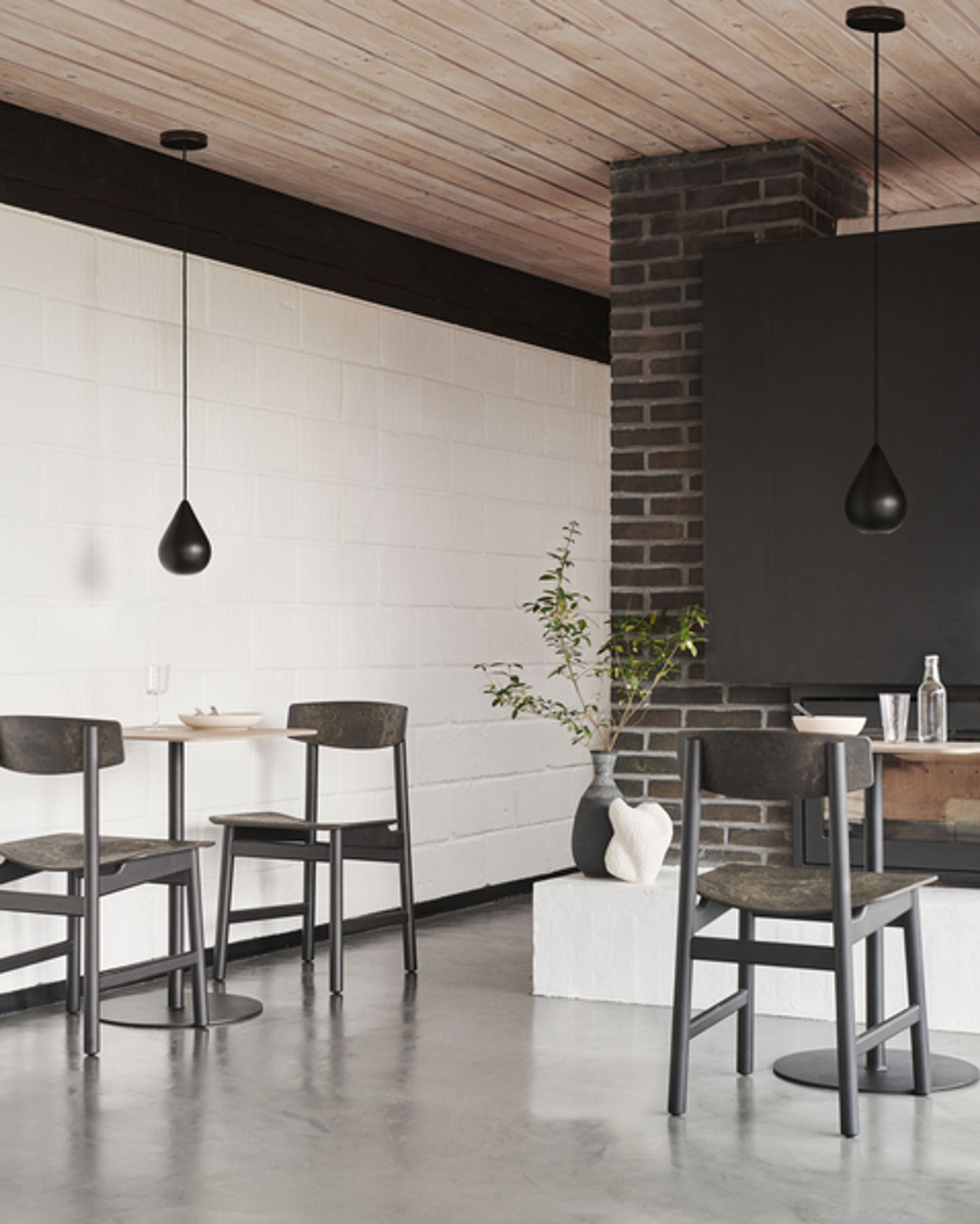 Mater - Chaise - Børge Mogensen Conscious Chair BM3162 - 4 stk - Black Beech - 4 stk