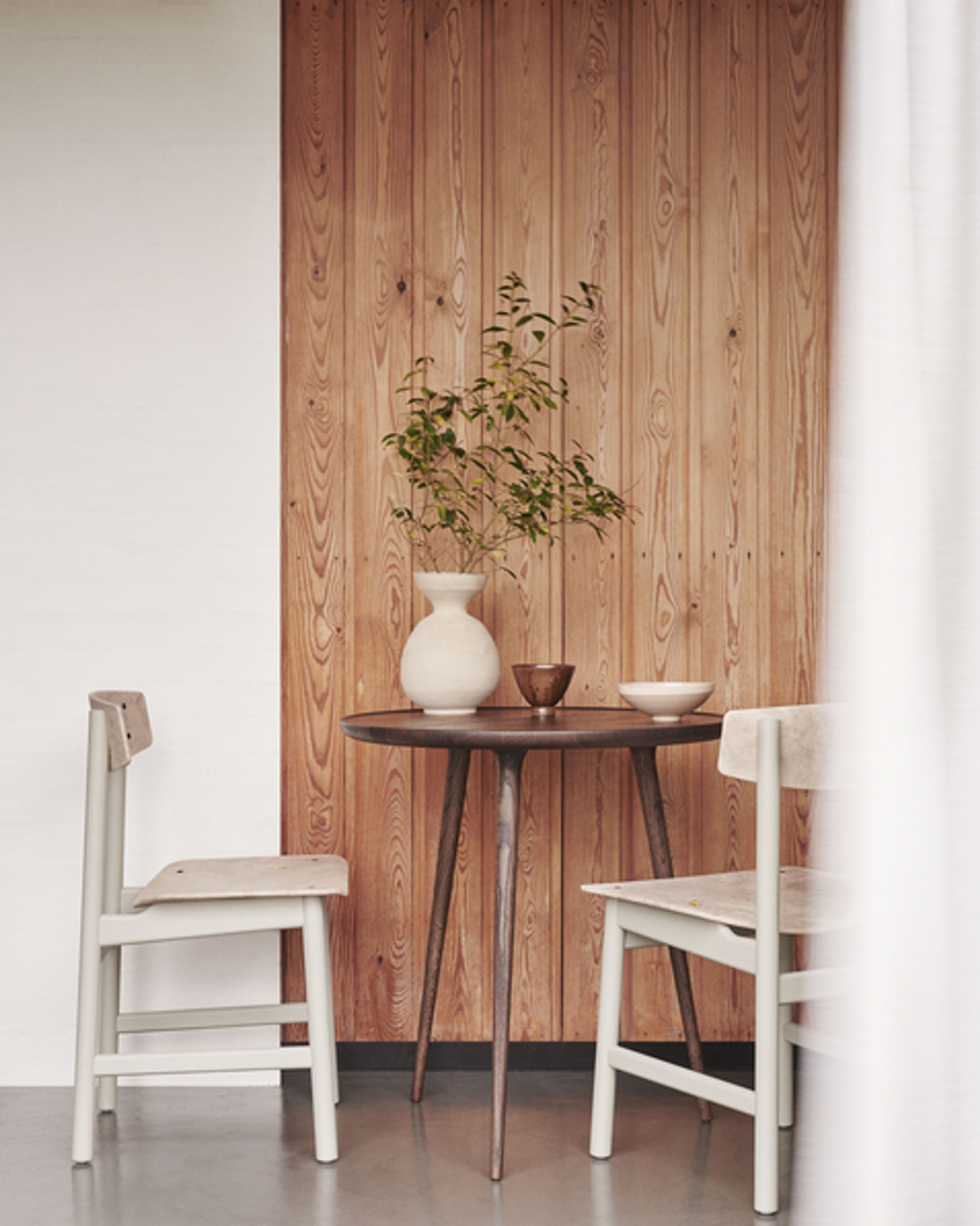 Mater - Chair - Børge Mogensen Conscious Chair BM3162 - 4 stk - Grey Beech - 4 stk