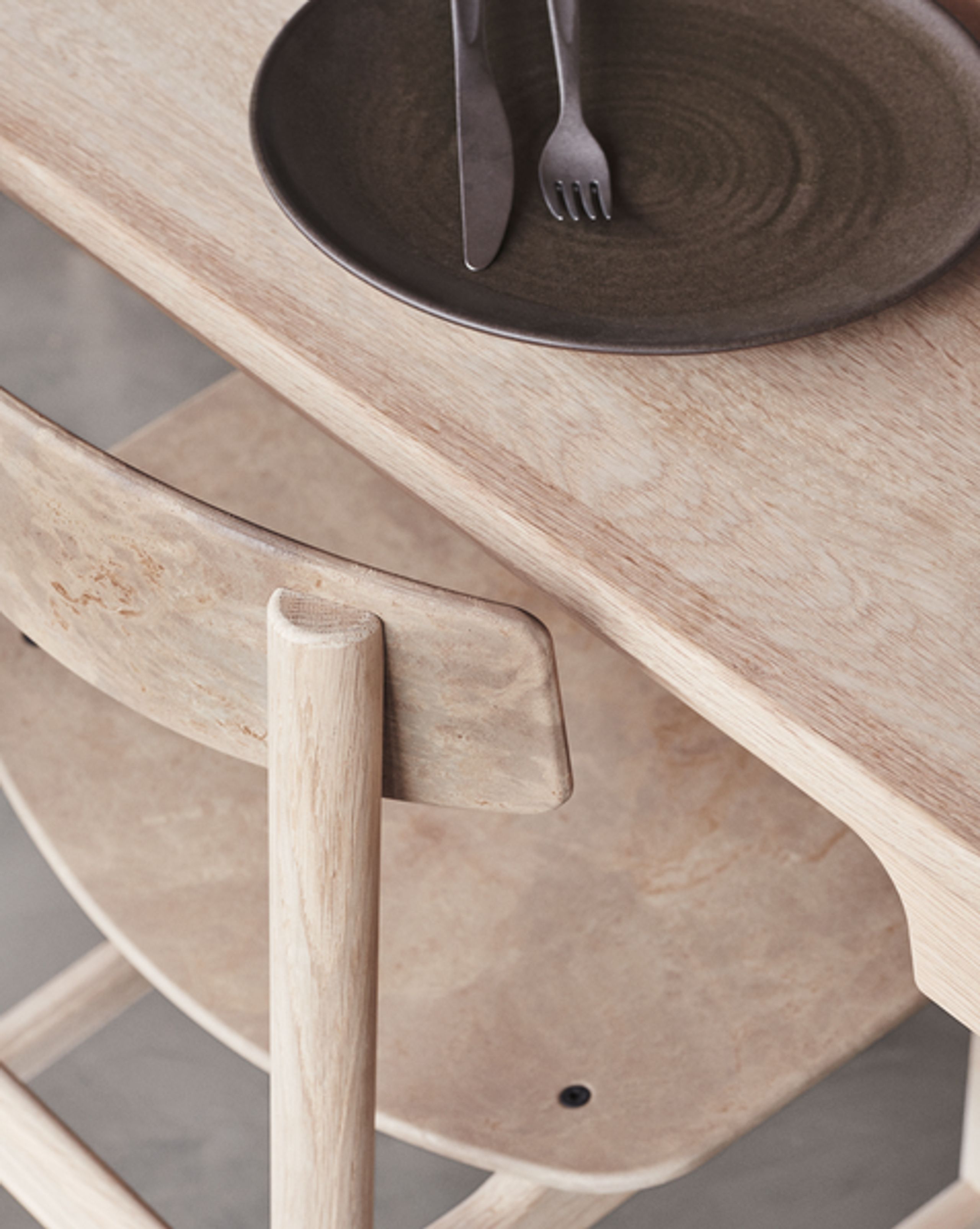 Mater - Chair - Børge Mogensen Conscious Chair BM3162 - 4 stk - Soaped Oak - 4 stk